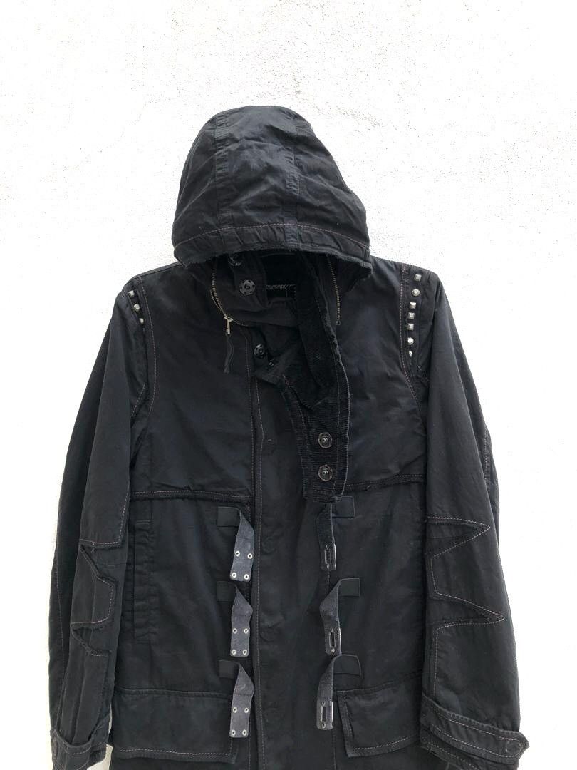 Marithe + Francois Girbaud × Seditionaries MFG Black Bondage Hoodie Jacket Size US M / EU 48-50 / 2 - 6 Thumbnail