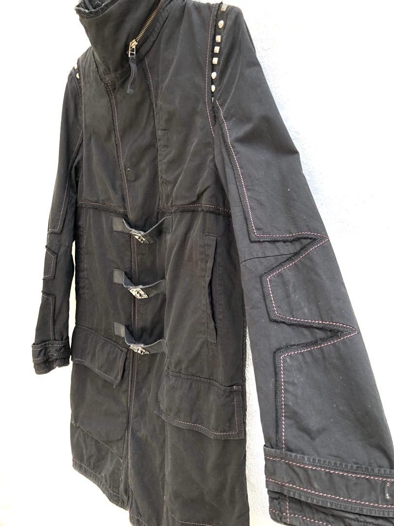 Marithe + Francois Girbaud × Seditionaries MFG Black Bondage Hoodie Jacket Size US M / EU 48-50 / 2 - 4 Thumbnail