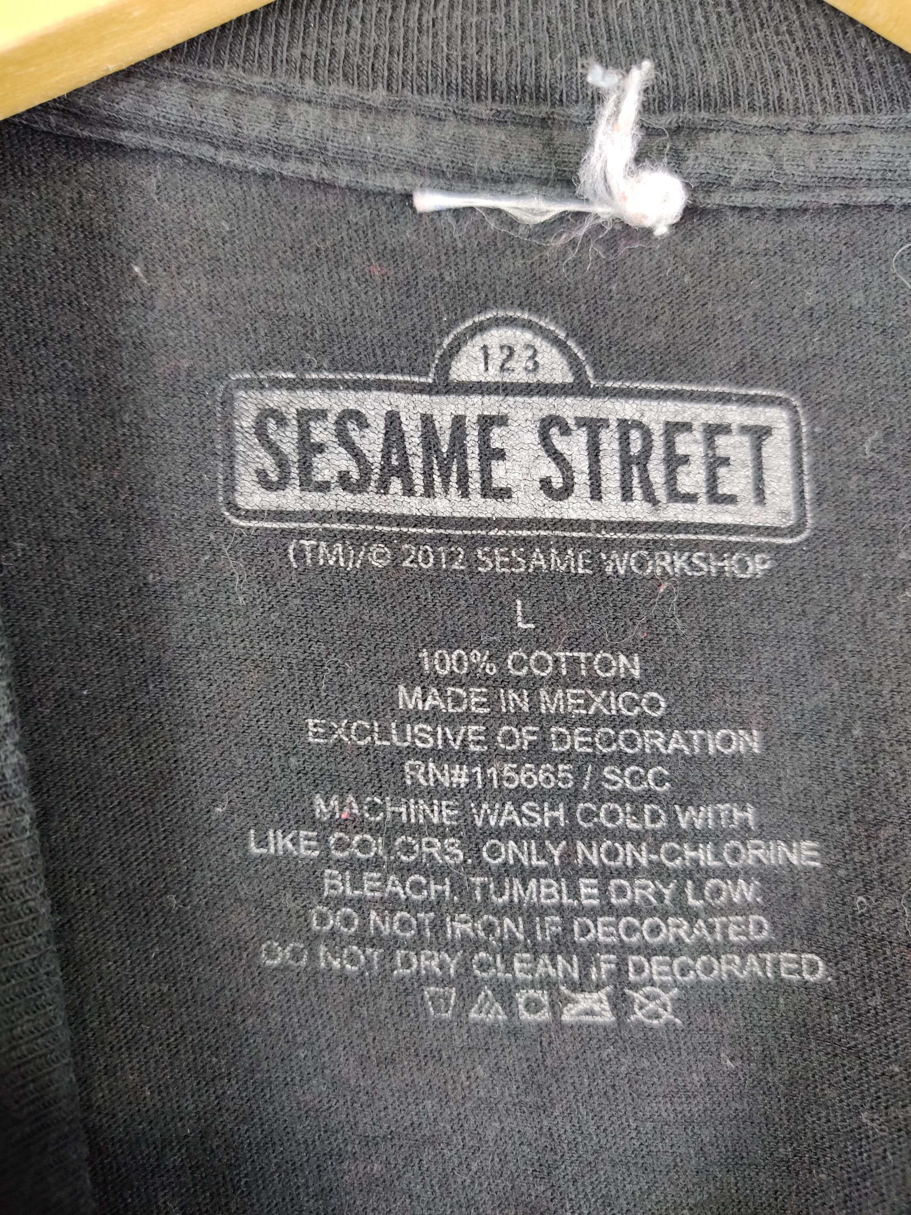 Cartoon Network Vintage Sesame Street Cartoon Movie Tee Tshirt Size US L / EU 52-54 / 3 - 7 Thumbnail