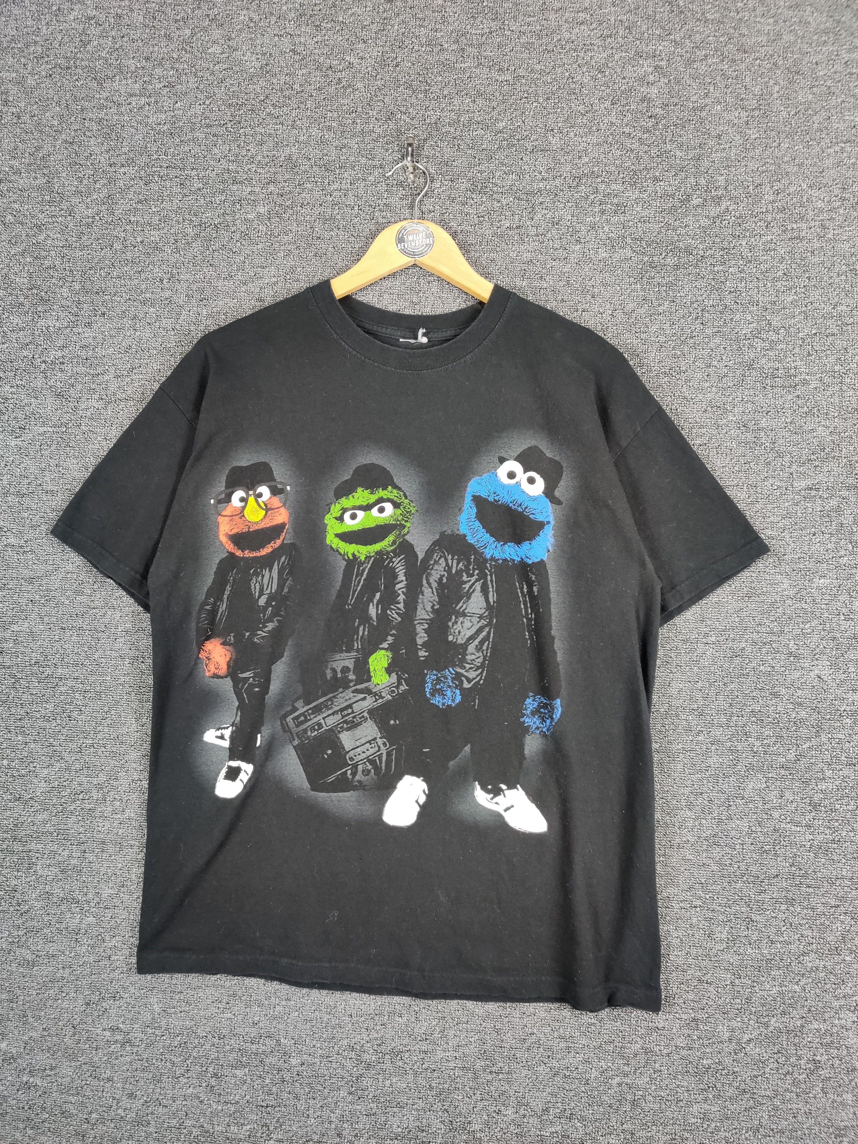 Cartoon Network Vintage Sesame Street Cartoon Movie Tee Tshirt Size US L / EU 52-54 / 3 - 2 Thumbnail