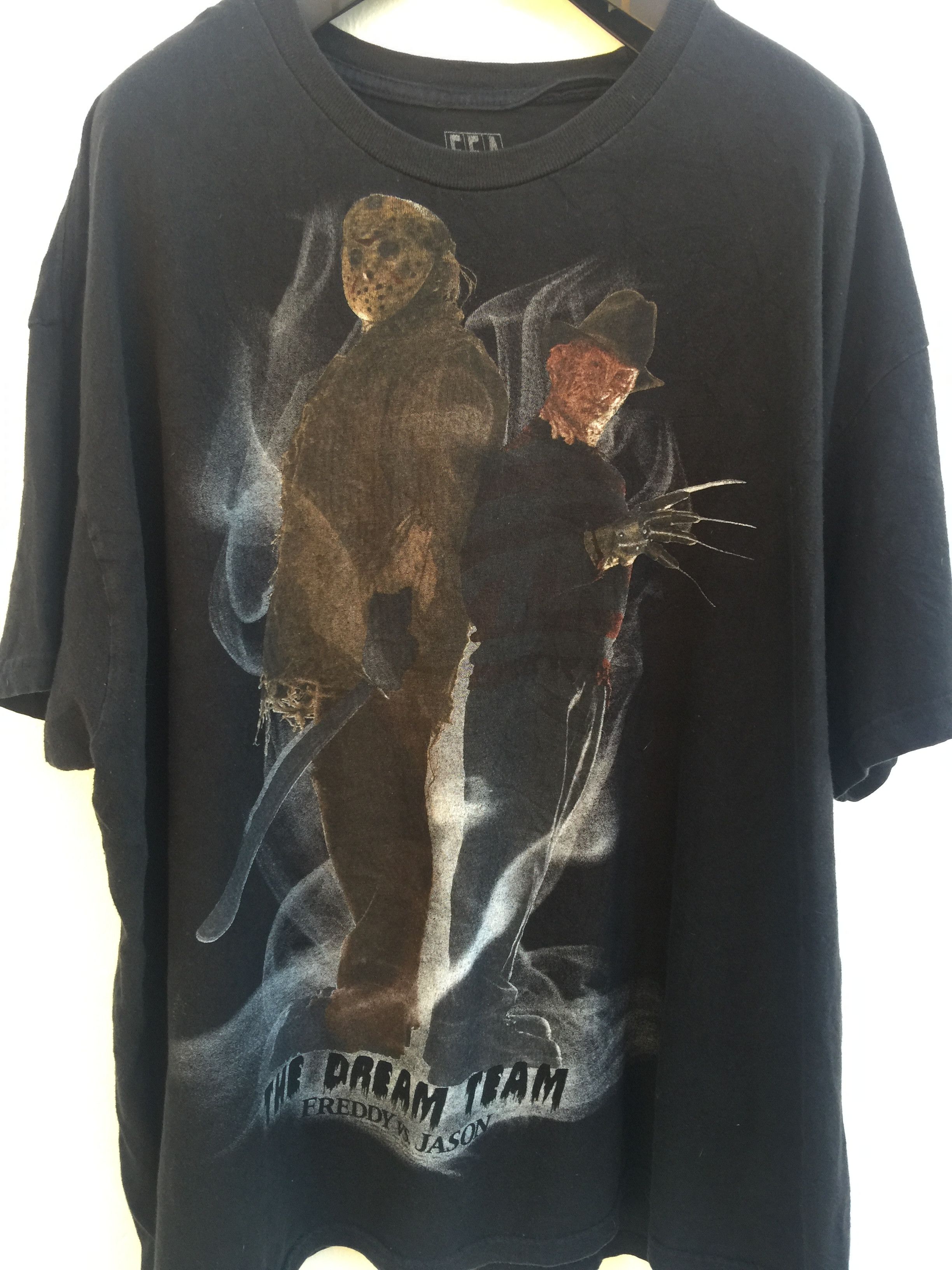 Band Tees × Japanese Brand Freddy Vs Jason The Dream Team Shirt Travis Scott Style Size US XL / EU 56 / 4 - 3 Thumbnail