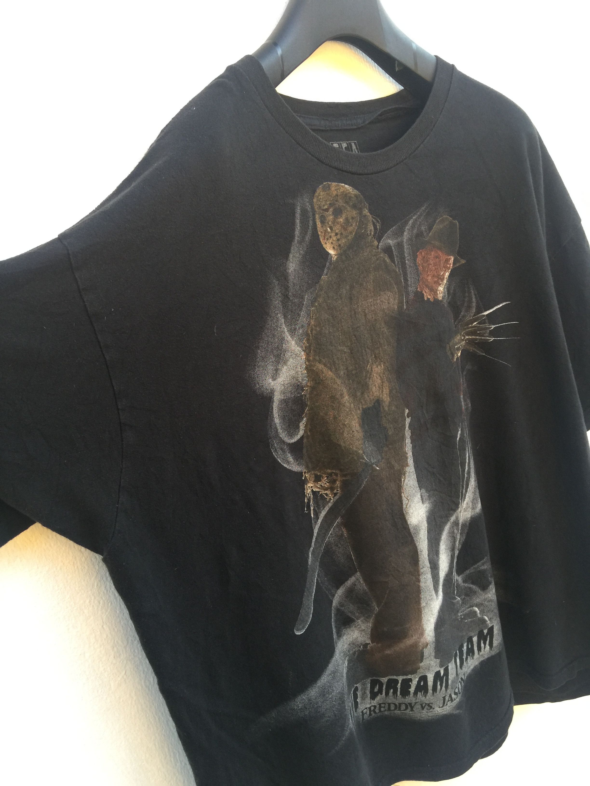 Band Tees × Japanese Brand Freddy Vs Jason The Dream Team Shirt Travis Scott Style Size US XL / EU 56 / 4 - 4 Thumbnail
