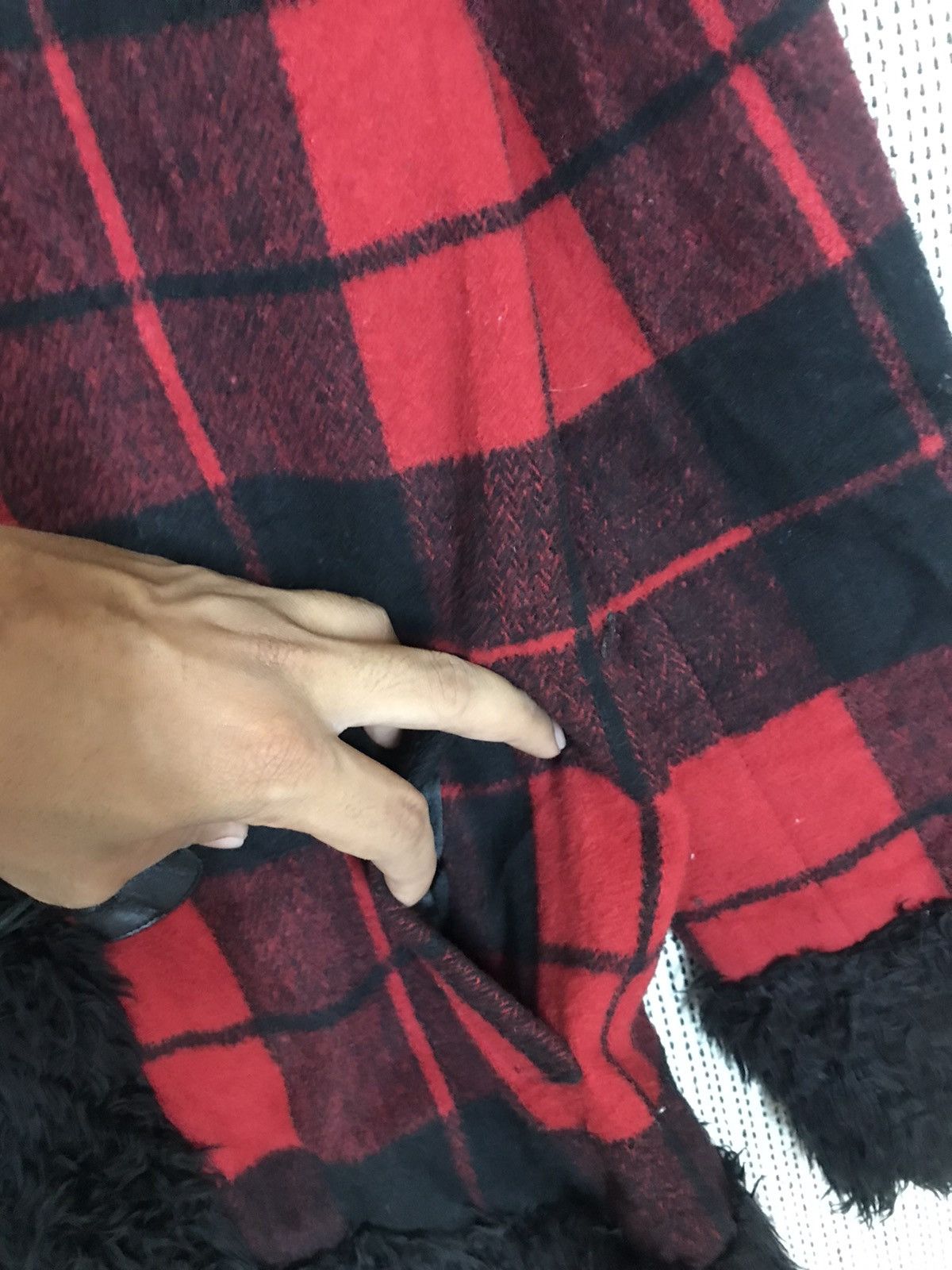 If Six Was Nine × Japanese Brand × Seditionaries ‼️HELL CAT PUNKS FUR TARTAN PLAID JACKET NICE DESIGN‼️ Size US M / EU 48-50 / 2 - 8 Thumbnail