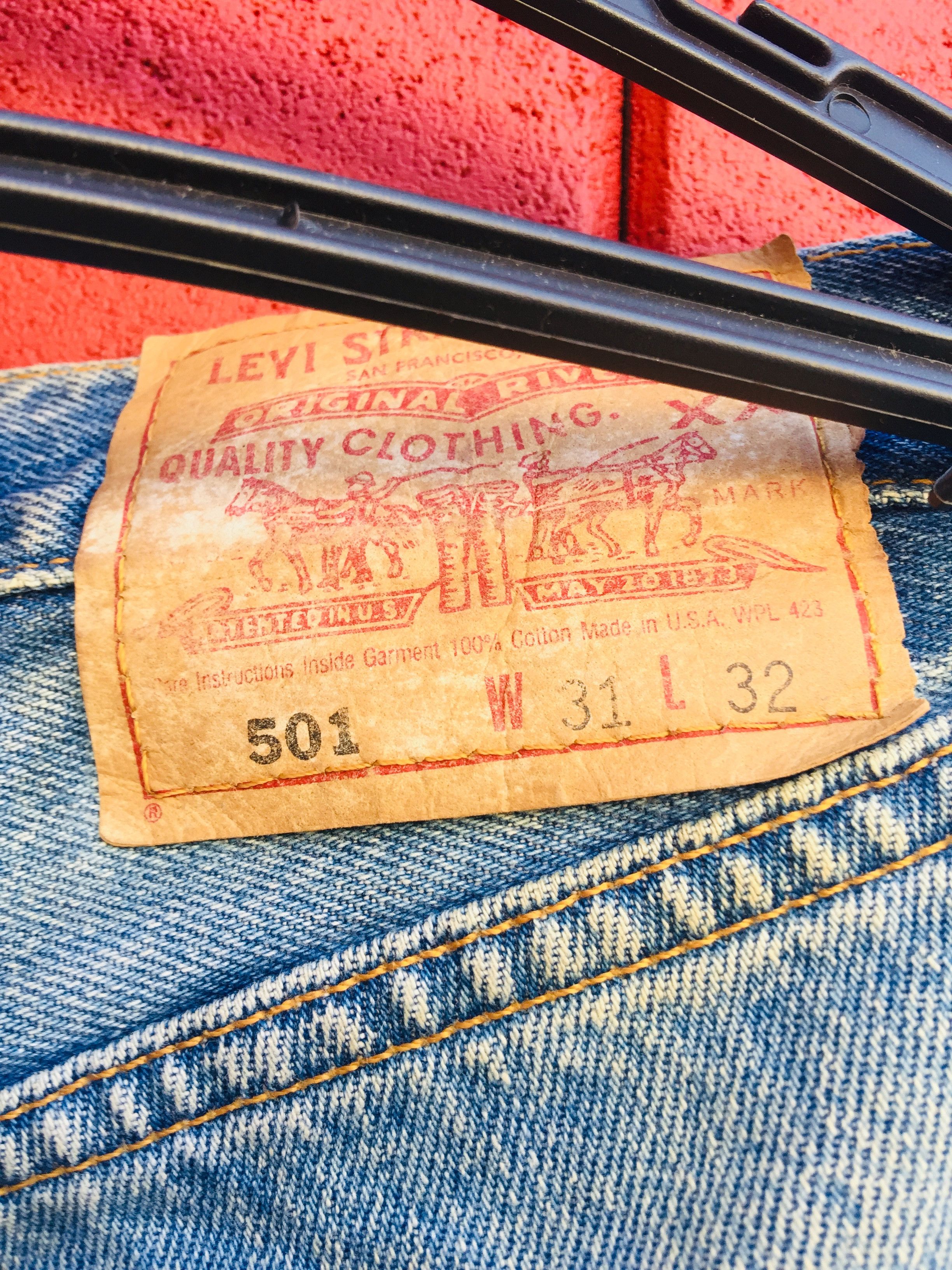 Japanese Brand × Levi's Vintage Clothing Vintage Levis 90s Distressed Travis Scott Fashion Style Size US 30 / EU 46 - 11 Thumbnail