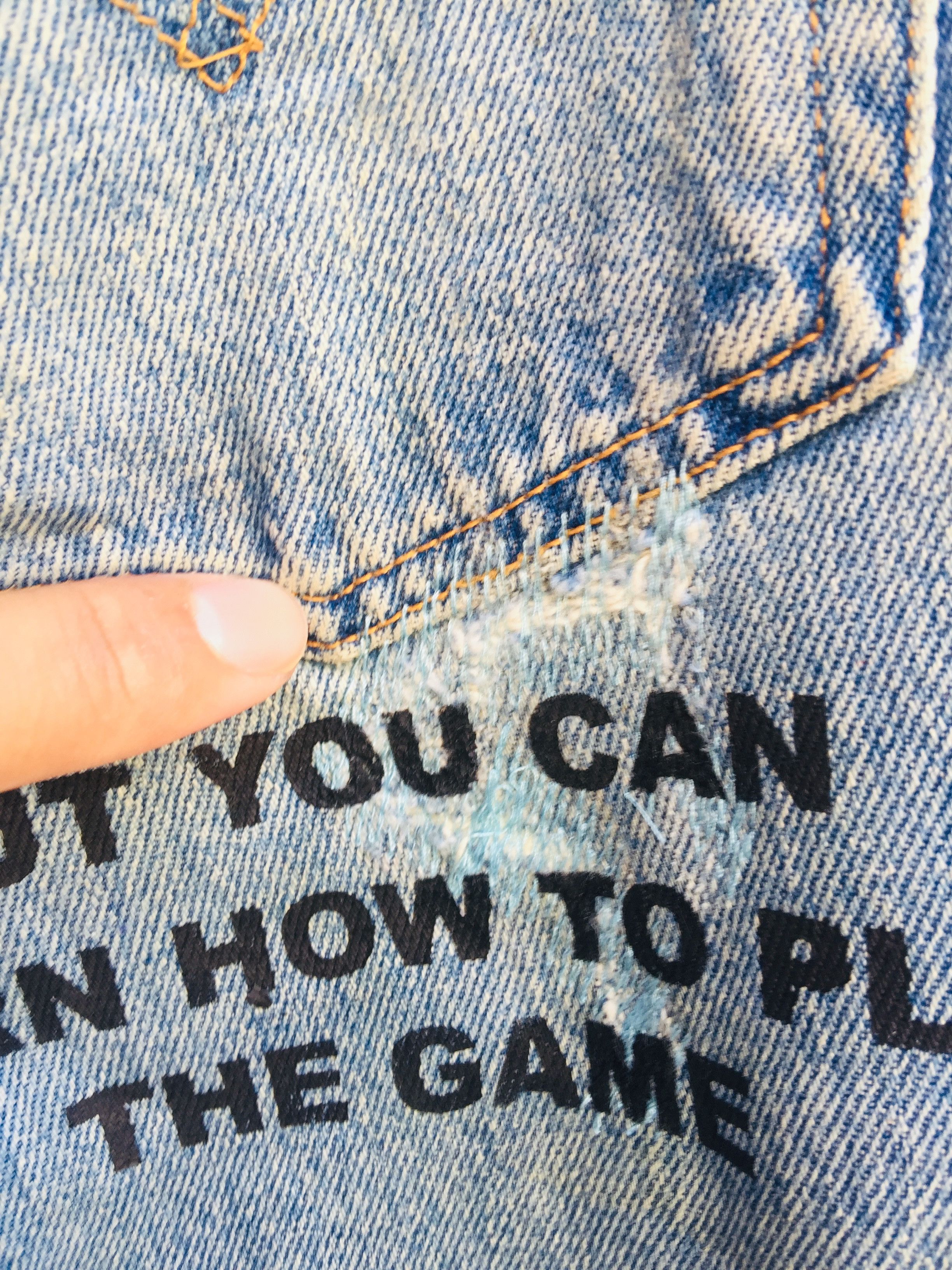 Japanese Brand × Levi's Vintage Clothing Vintage Levis 90s Distressed Travis Scott Fashion Style Size US 30 / EU 46 - 8 Thumbnail