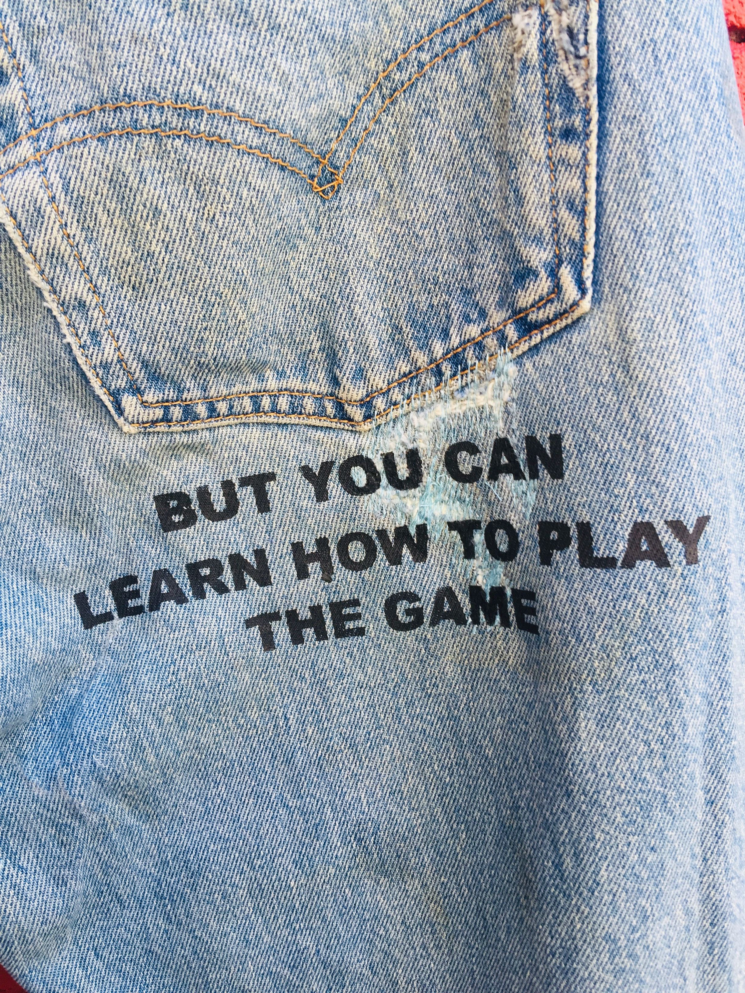 Japanese Brand × Levi's Vintage Clothing Vintage Levis 90s Distressed Travis Scott Fashion Style Size US 30 / EU 46 - 7 Thumbnail