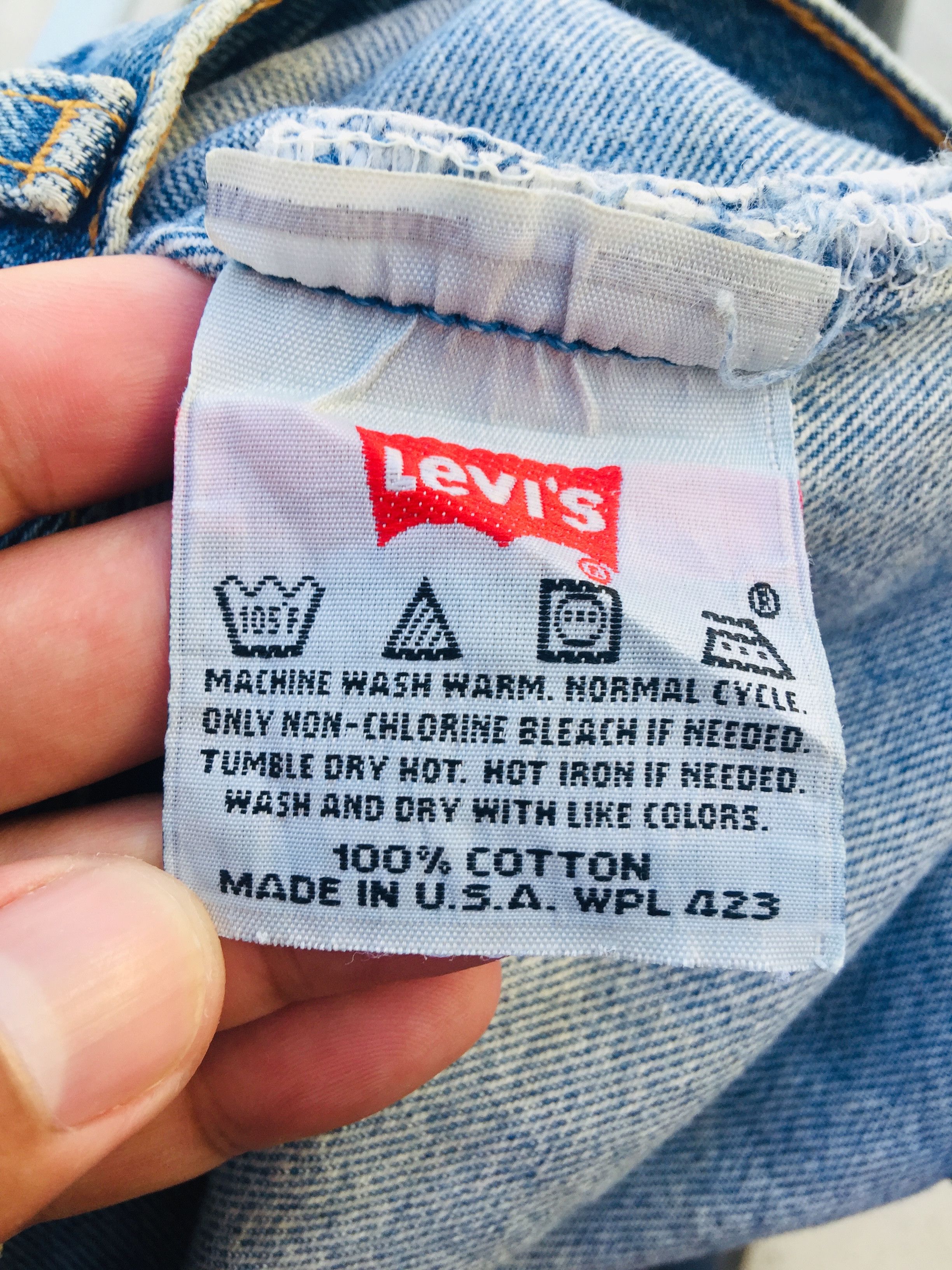 Japanese Brand × Levi's Vintage Clothing Vintage Levis 90s Distressed Travis Scott Fashion Style Size US 30 / EU 46 - 12 Thumbnail