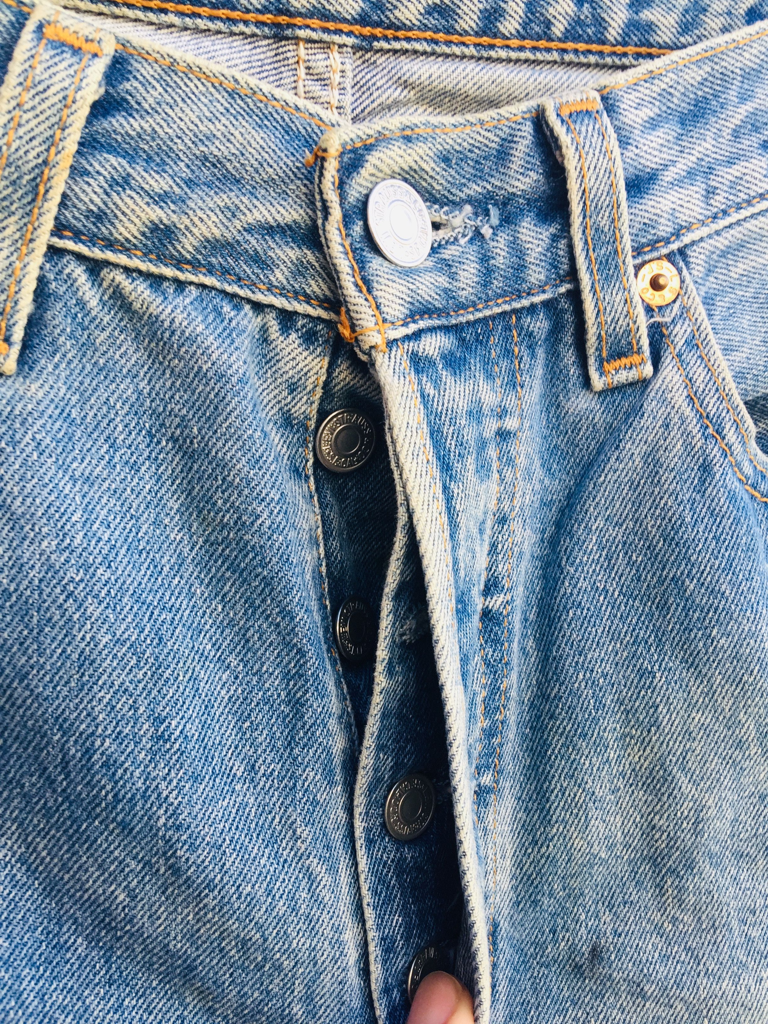 Japanese Brand × Levi's Vintage Clothing Vintage Levis 90s Distressed Travis Scott Fashion Style Size US 30 / EU 46 - 9 Thumbnail