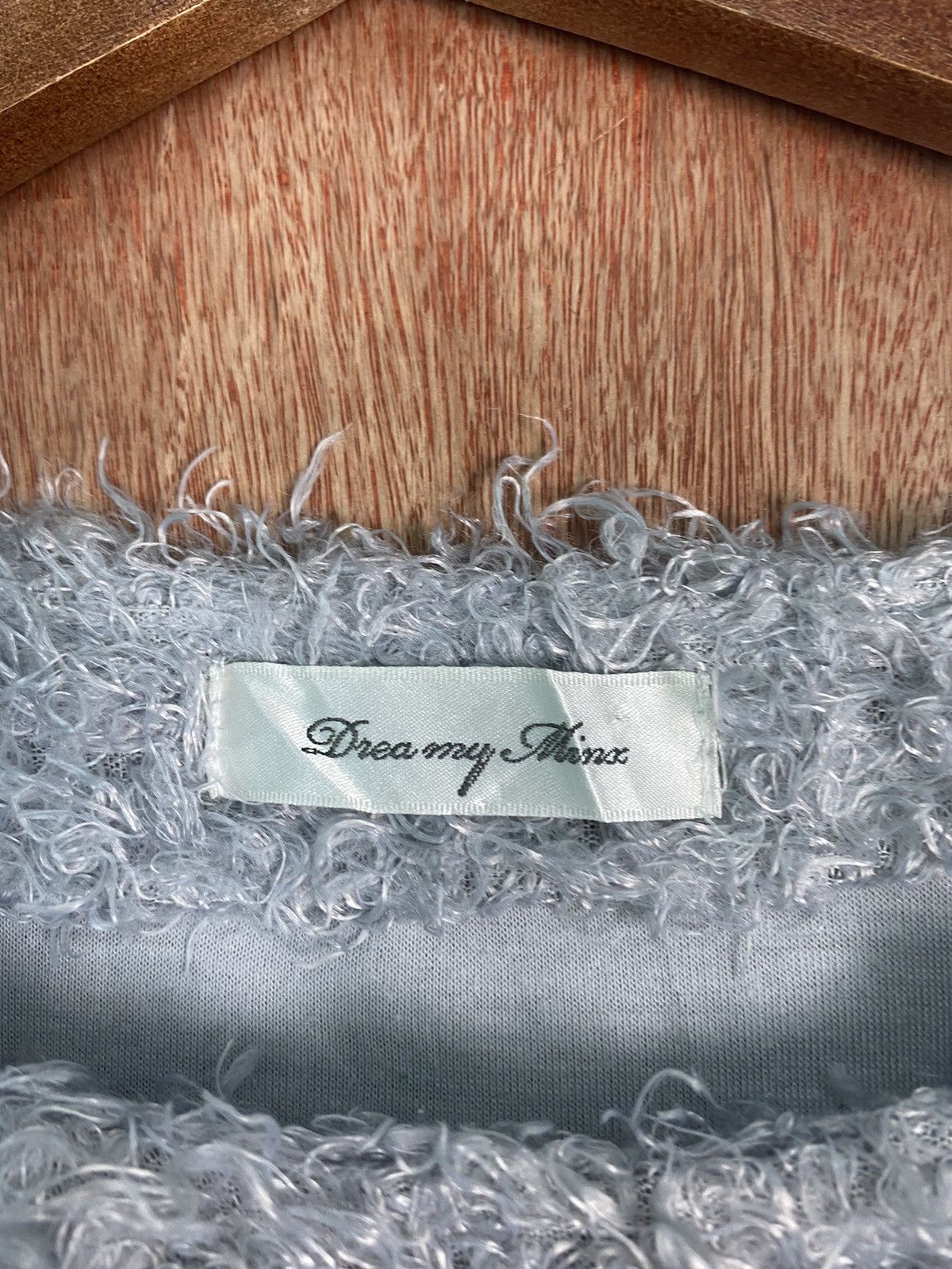 Homespun Knitwear × Japanese Brand DL Dreamy Minx Grey Shag Shaggy Fur Mohair Knitwear #B628 Size S / US 4 / IT 40 - 7 Thumbnail
