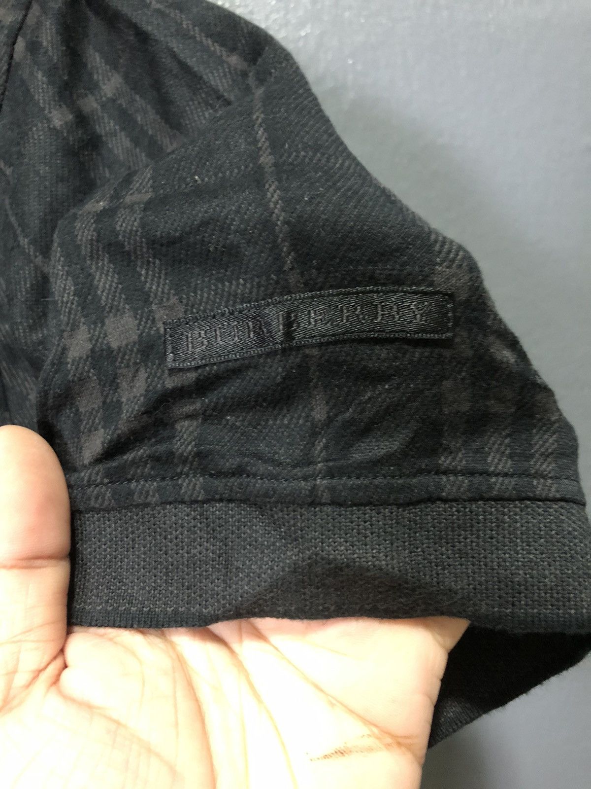 Burberry × Vintage VINTAGE BURBERRY GOLF CHECKERED BLACK POLO GOLF SHIRT Size US M / EU 48-50 / 2 - 4 Thumbnail