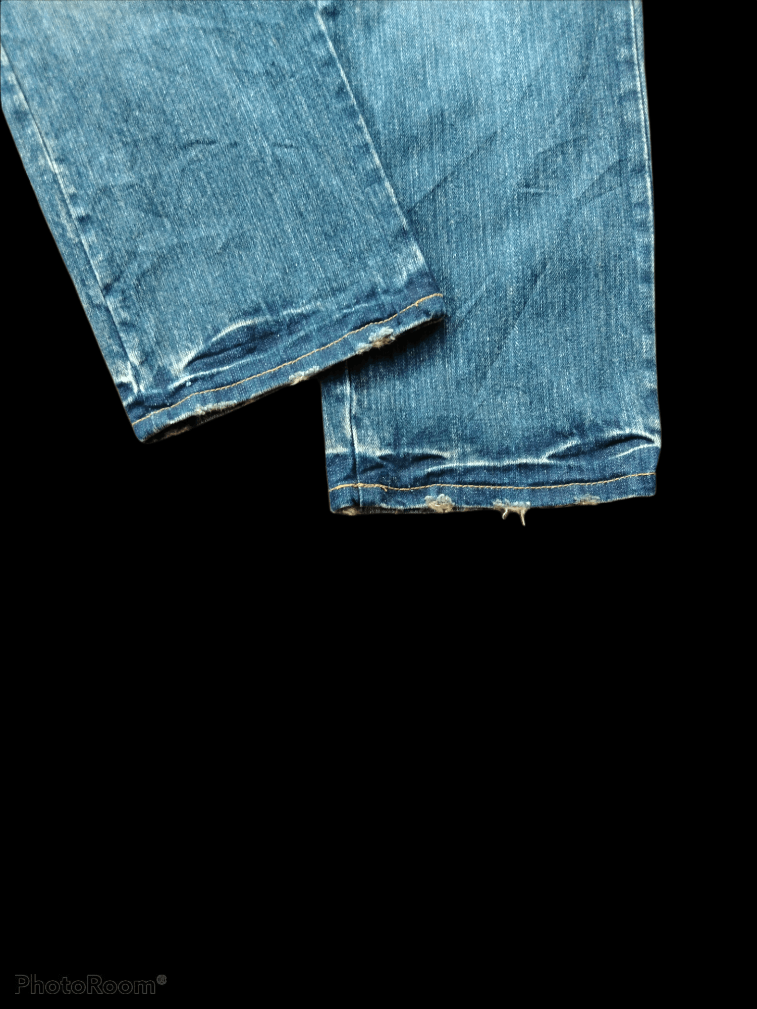Art Comes First × Dragonfly THRASH RIPED UNBRAND EMBROIDERED DRAGON DENIM PANTS Size US 30 / EU 46 - 7 Thumbnail