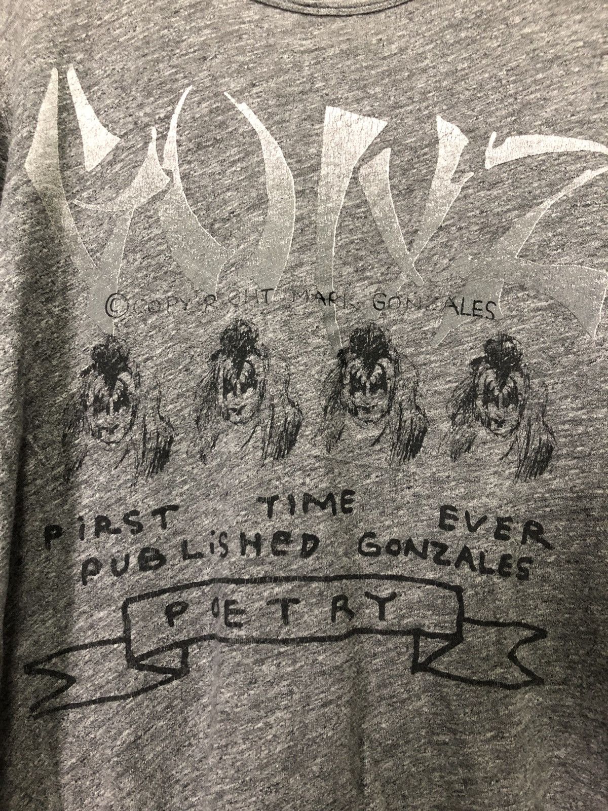 Other VINTAGE MARK GONZALES POETRY KISS ART PARODY LONG SLEEVE Size US M / EU 48-50 / 2 - 2 Thumbnail