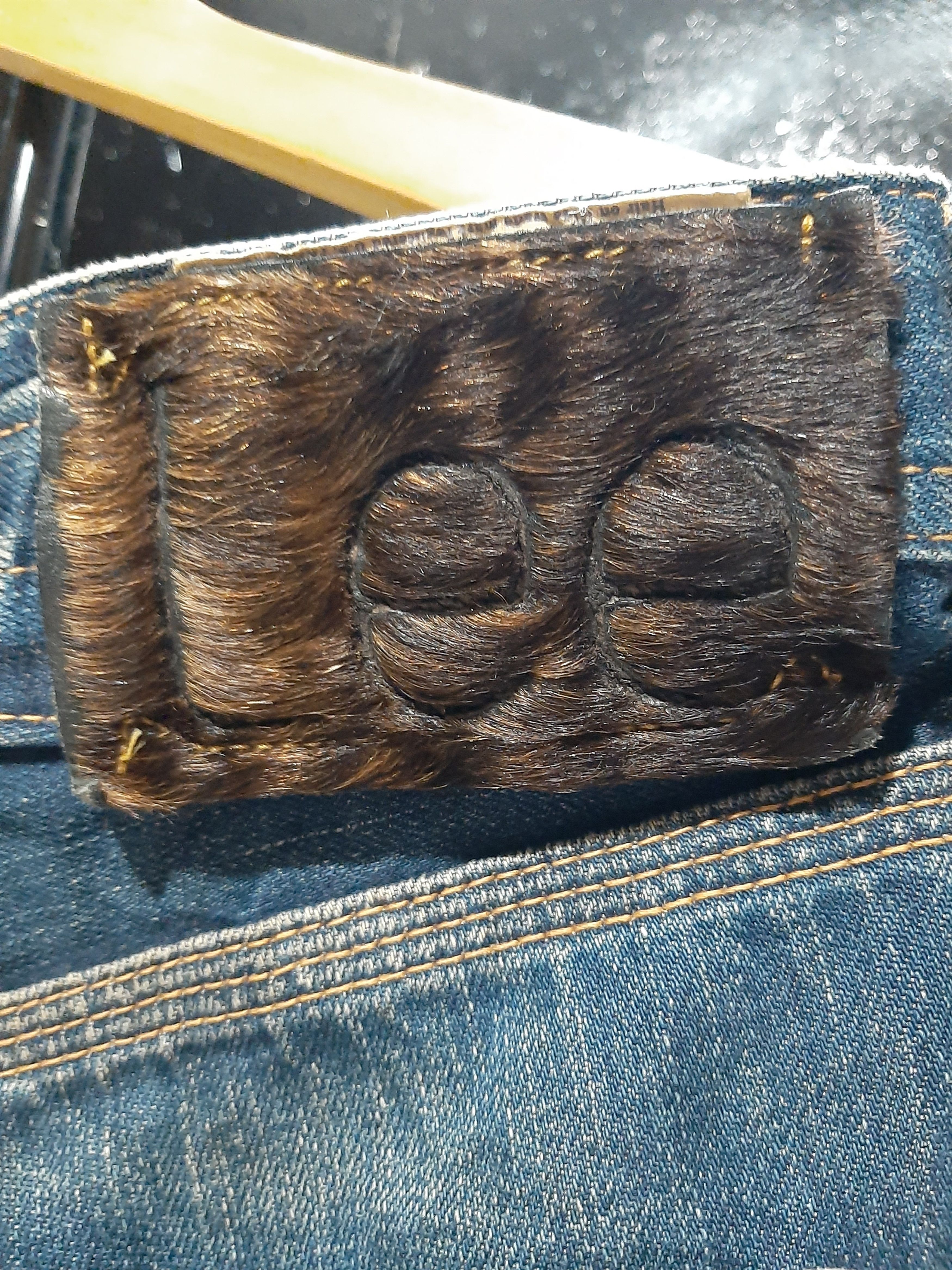 Lee × Vintage RARE VINTAGE 80s LEE COWBOY SELVAGE BUCKLE BACK DISTRESED Size US 29 - 4 Thumbnail