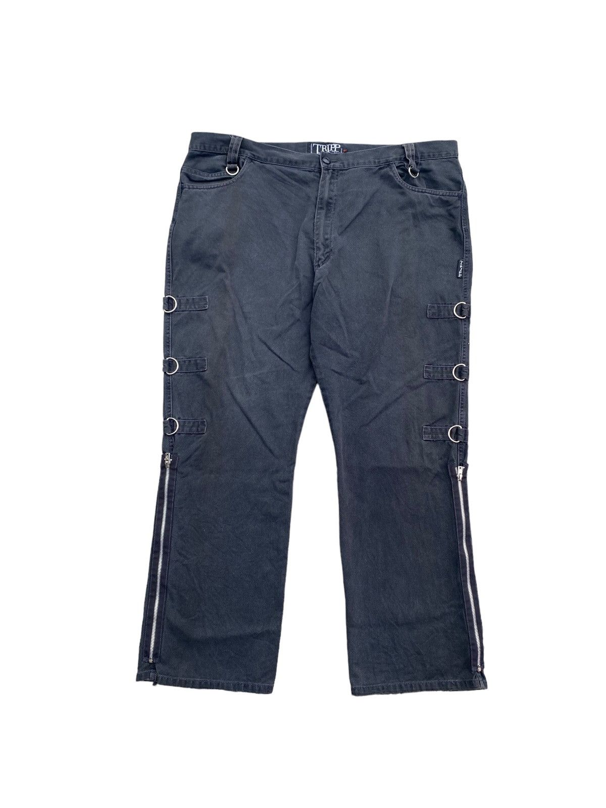 Tripp NYC Rare Bondage Punk Ghotic jeans Size US 42 / EU 58 - 2 Thumbnail