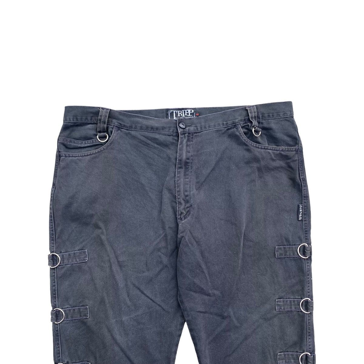 Tripp NYC Rare Bondage Punk Ghotic jeans Size US 42 / EU 58 - 3 Thumbnail