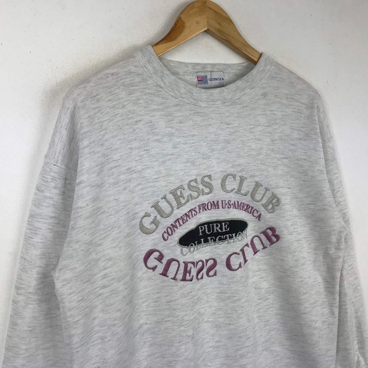 Guess vintage guess club jumper pullover sweatshirt Size US M / EU 48-50 / 2 - 3 Thumbnail