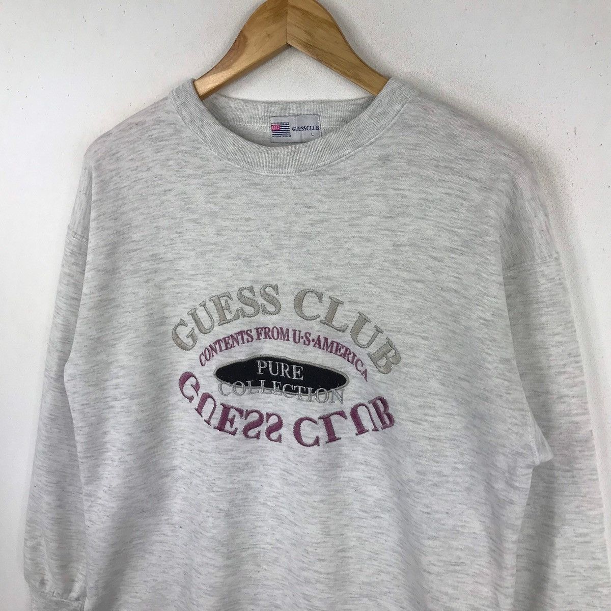 Guess vintage guess club jumper pullover sweatshirt Size US M / EU 48-50 / 2 - 4 Thumbnail