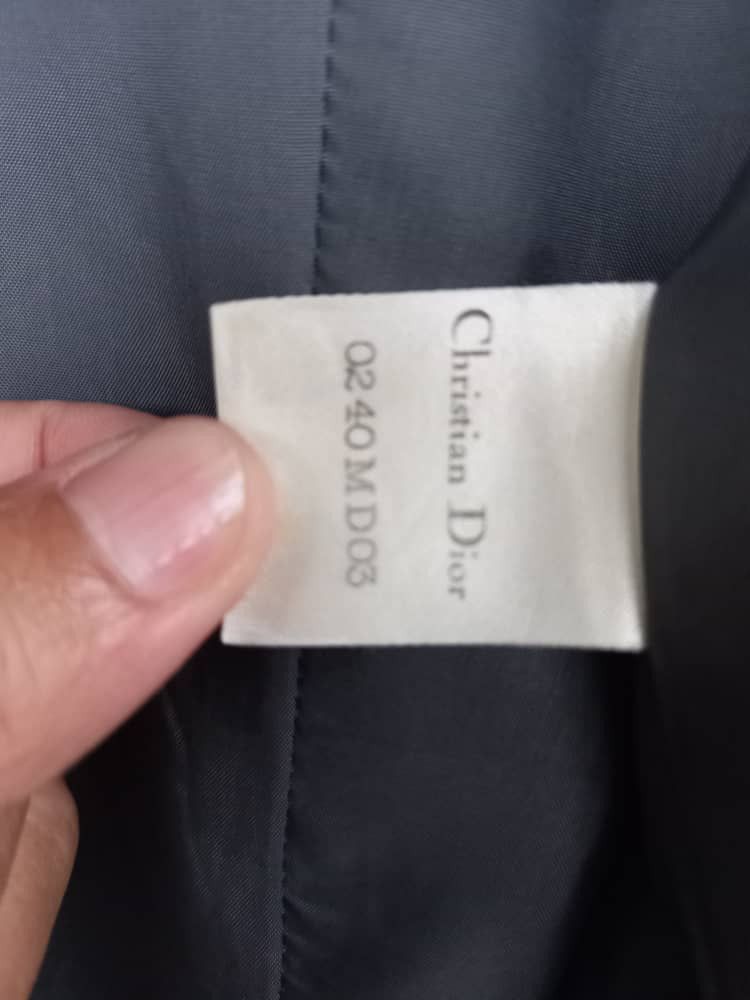 Christian Dior Monsieur × Vintage Luxury Christian Dior Long Coat Size XS / US 0-2 / IT 36-38 - 14 Thumbnail