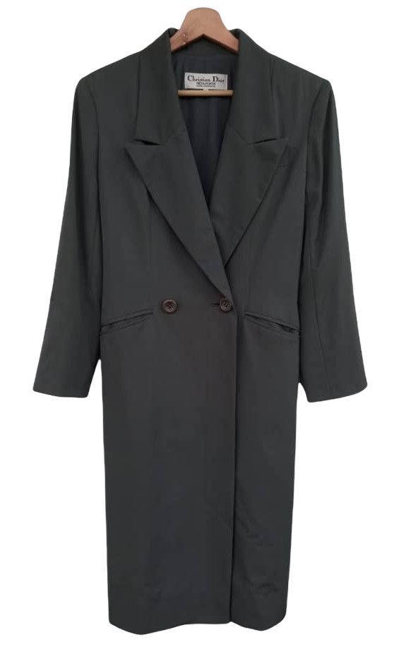 Christian Dior Monsieur × Vintage Luxury Christian Dior Long Coat Size XS / US 0-2 / IT 36-38 - 1 Thumbnail