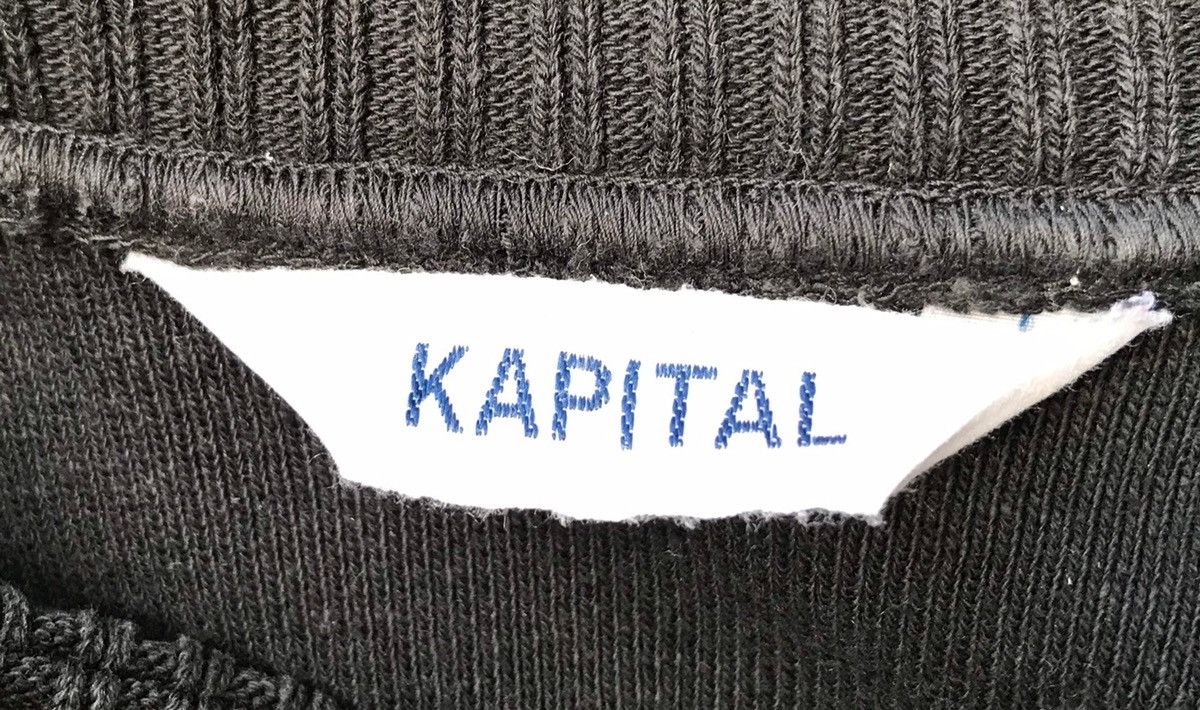 Japanese Brand vintage kapital kiro hirata jumper pullover sweatshirt Size M / US 6-8 / IT 42-44 - 6 Thumbnail