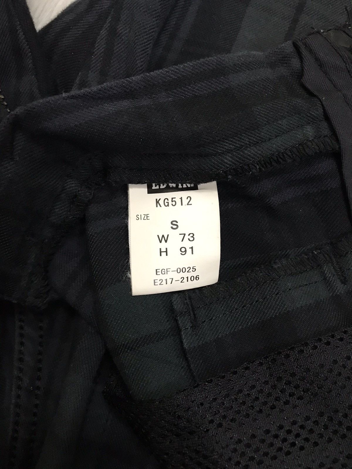 Edwin × Japanese Brand × Vintage Vintage Edwin Cargo Pants Plaid Bootcut Pants Size US 30 / EU 46 - 15 Thumbnail