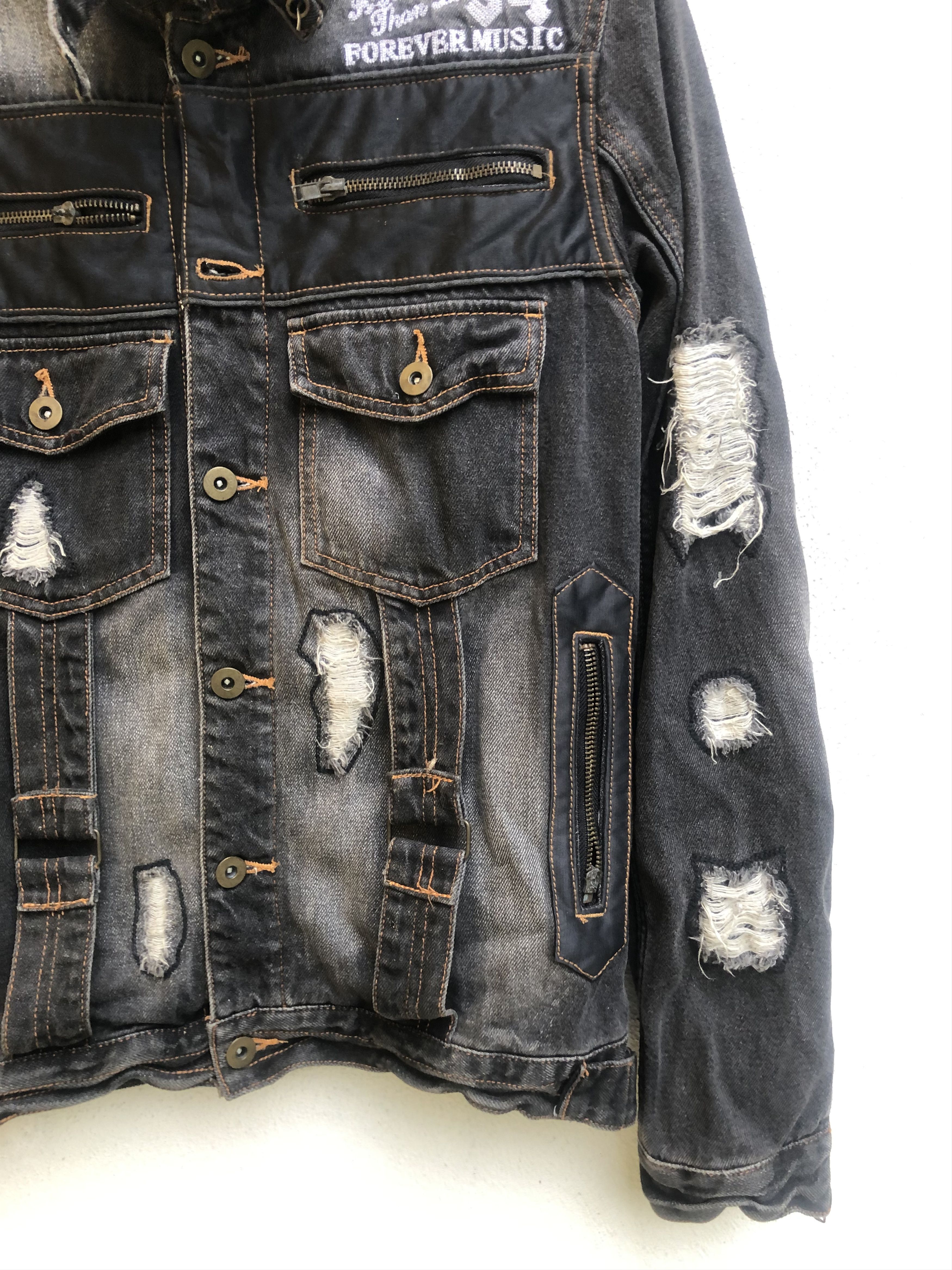 Japanese Brand × Vintage Vintage Distressed Designer Fashion Style Jacket Size US M / EU 48-50 / 2 - 8 Thumbnail