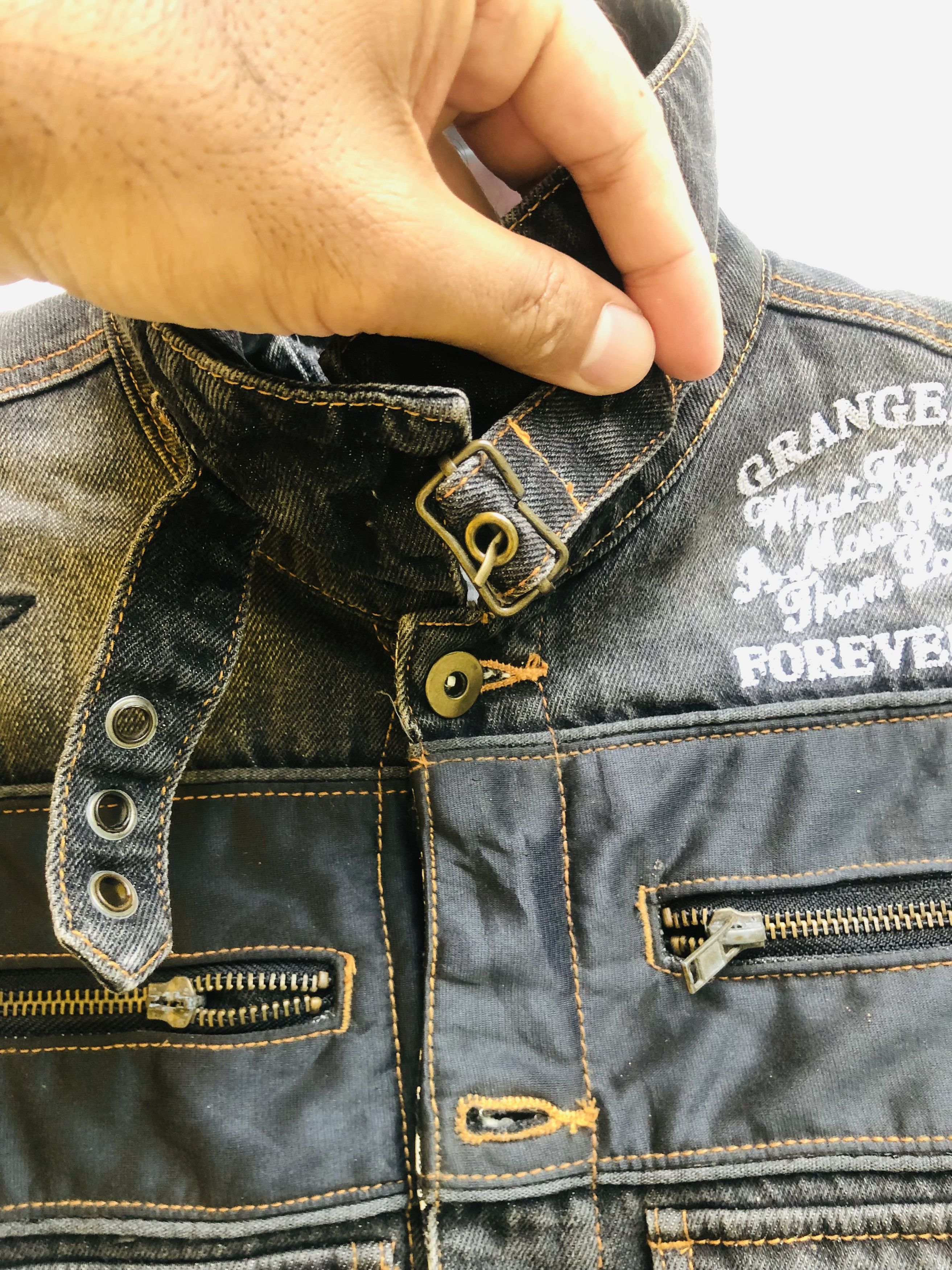 Japanese Brand × Vintage Vintage Distressed Designer Fashion Style Jacket Size US M / EU 48-50 / 2 - 10 Thumbnail
