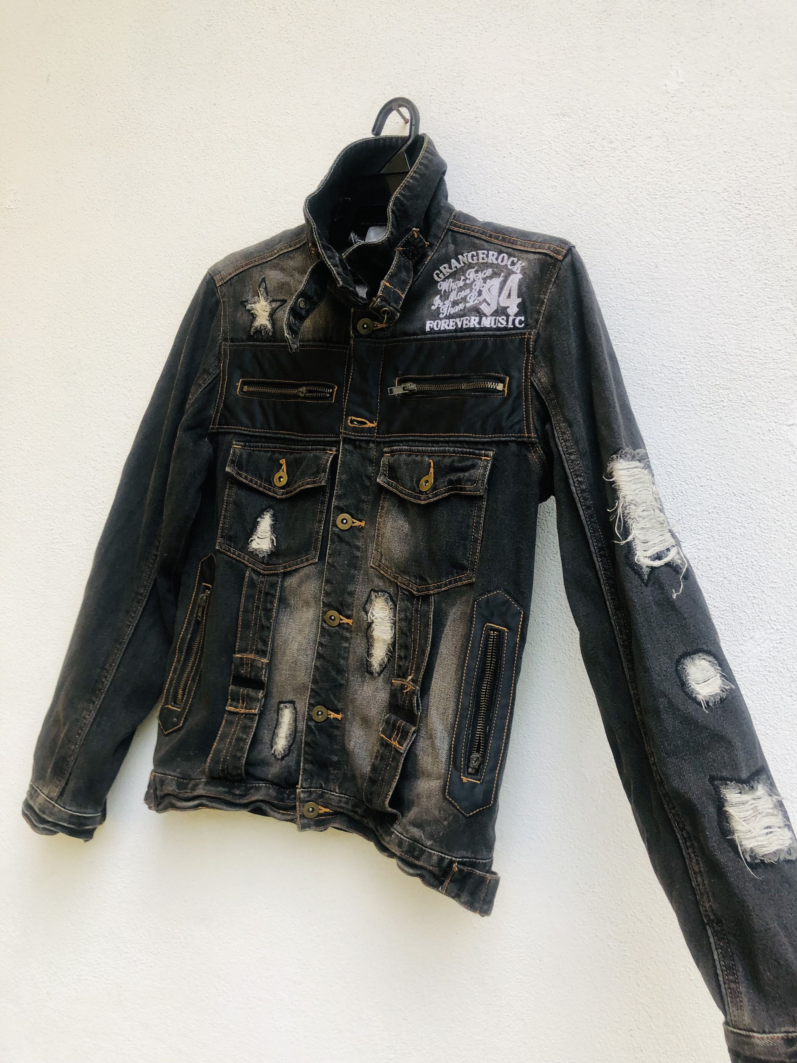 Japanese Brand × Vintage Vintage Distressed Designer Fashion Style Jacket Size US M / EU 48-50 / 2 - 7 Thumbnail