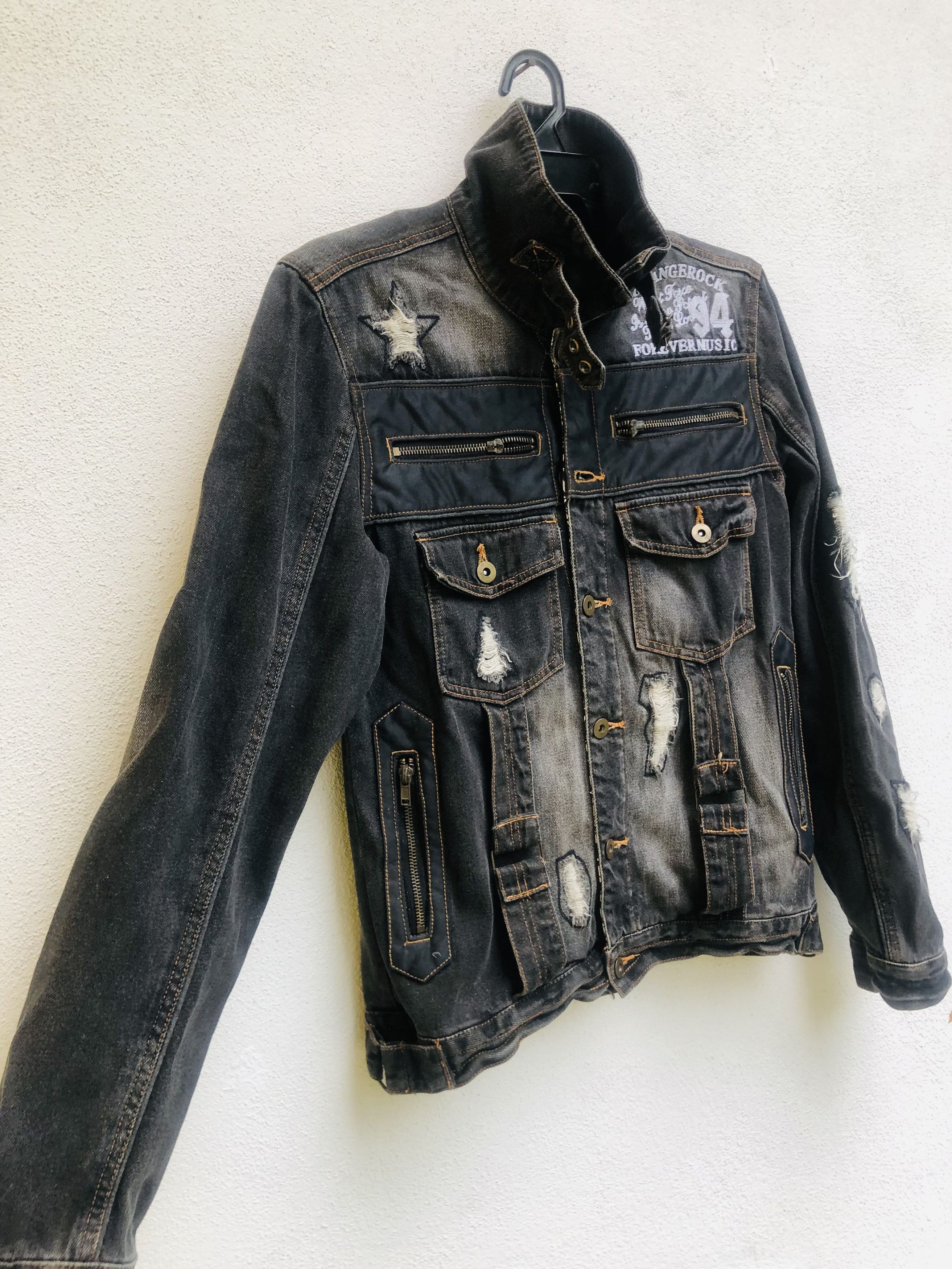 Japanese Brand × Vintage Vintage Distressed Designer Fashion Style Jacket Size US M / EU 48-50 / 2 - 6 Thumbnail