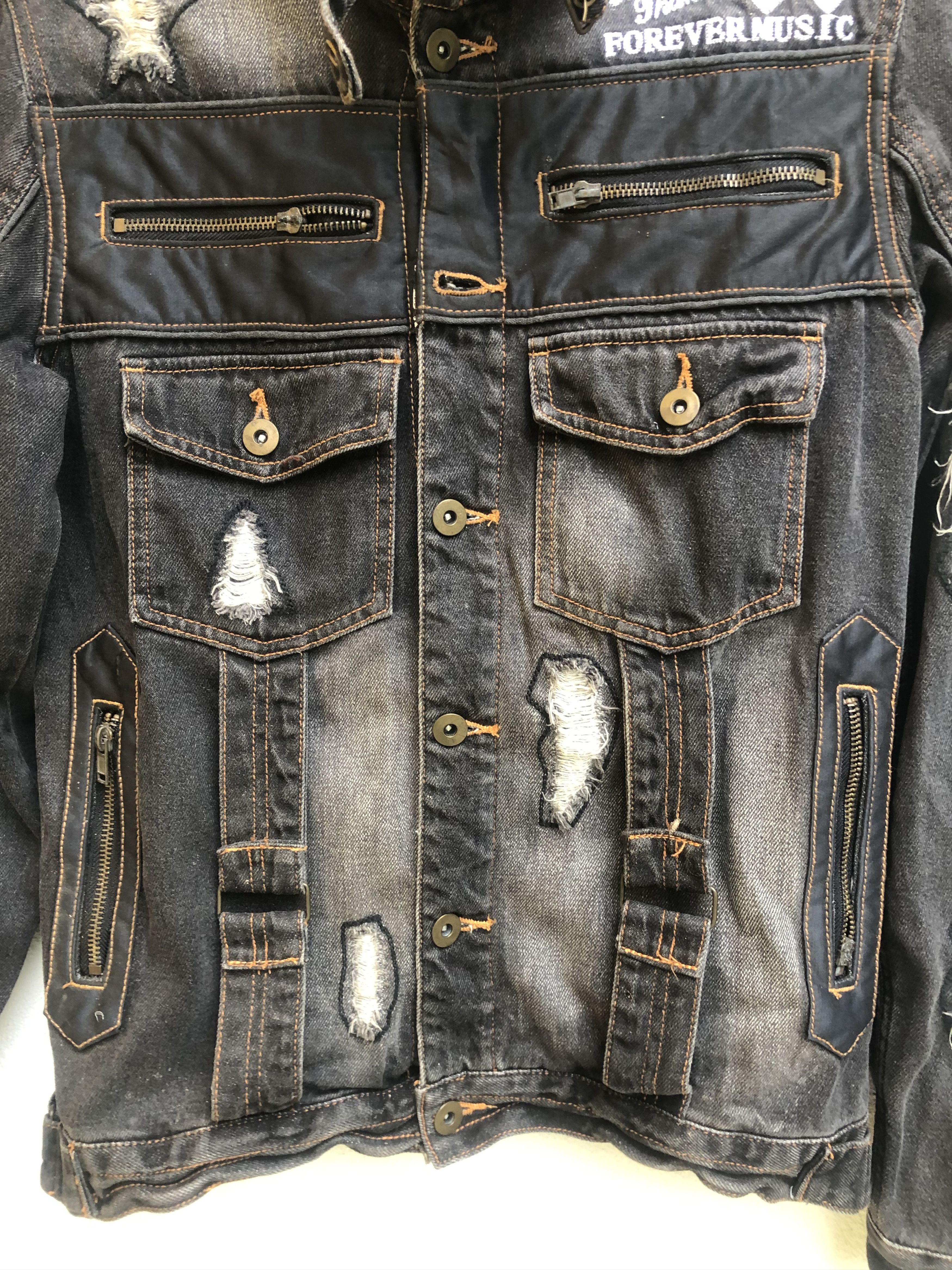 Japanese Brand × Vintage Vintage Distressed Designer Fashion Style Jacket Size US M / EU 48-50 / 2 - 5 Thumbnail