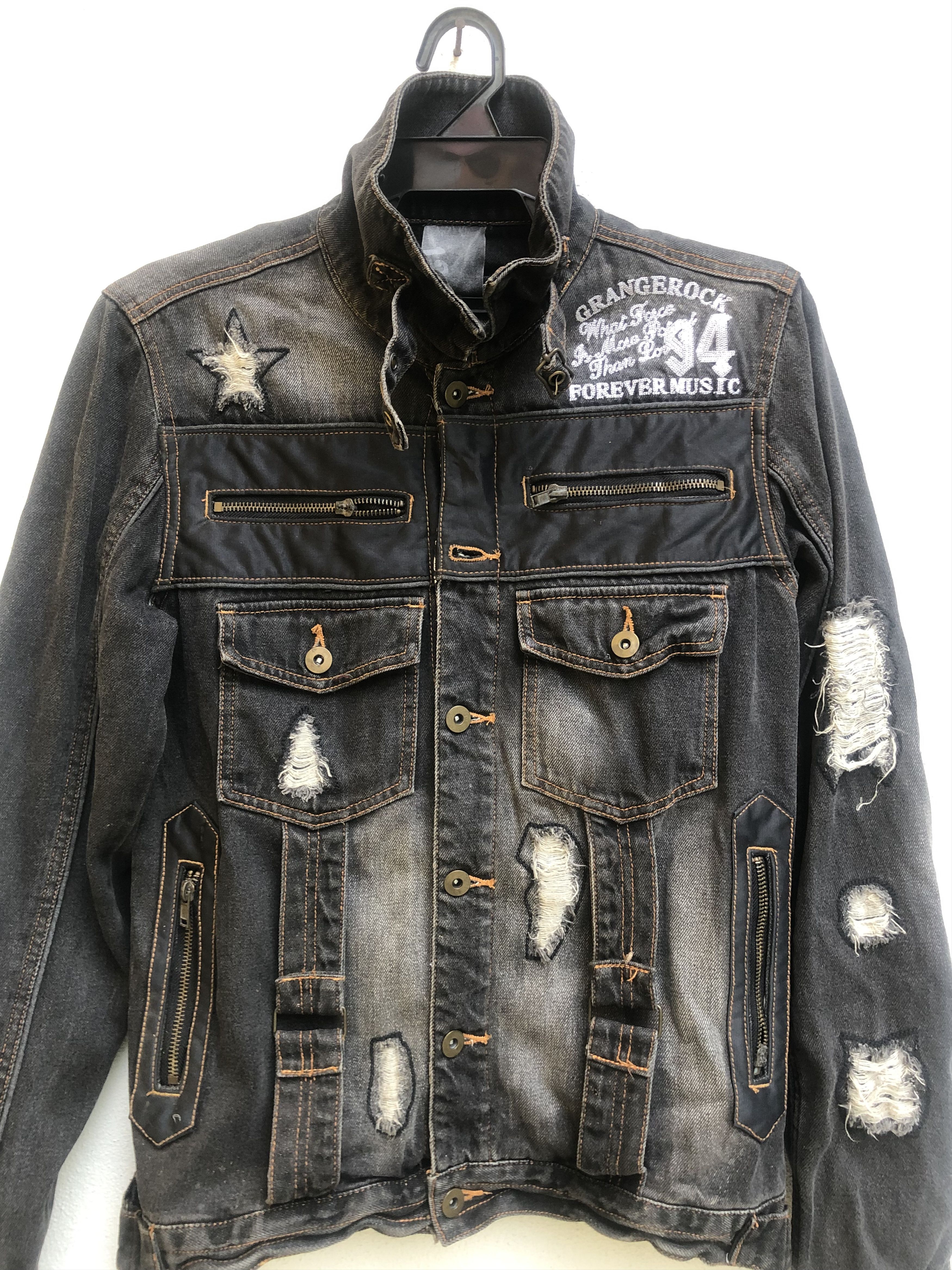 Japanese Brand × Vintage Vintage Distressed Designer Fashion Style Jacket Size US M / EU 48-50 / 2 - 3 Thumbnail