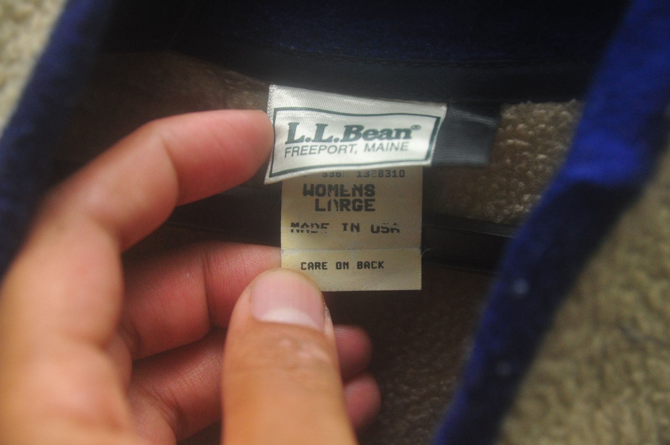 Japanese Brand × L.L. Bean Vintage L.L.Bean Design Fleece Travis Scott Style Nirvana Size US L / EU 52-54 / 3 - 8 Thumbnail