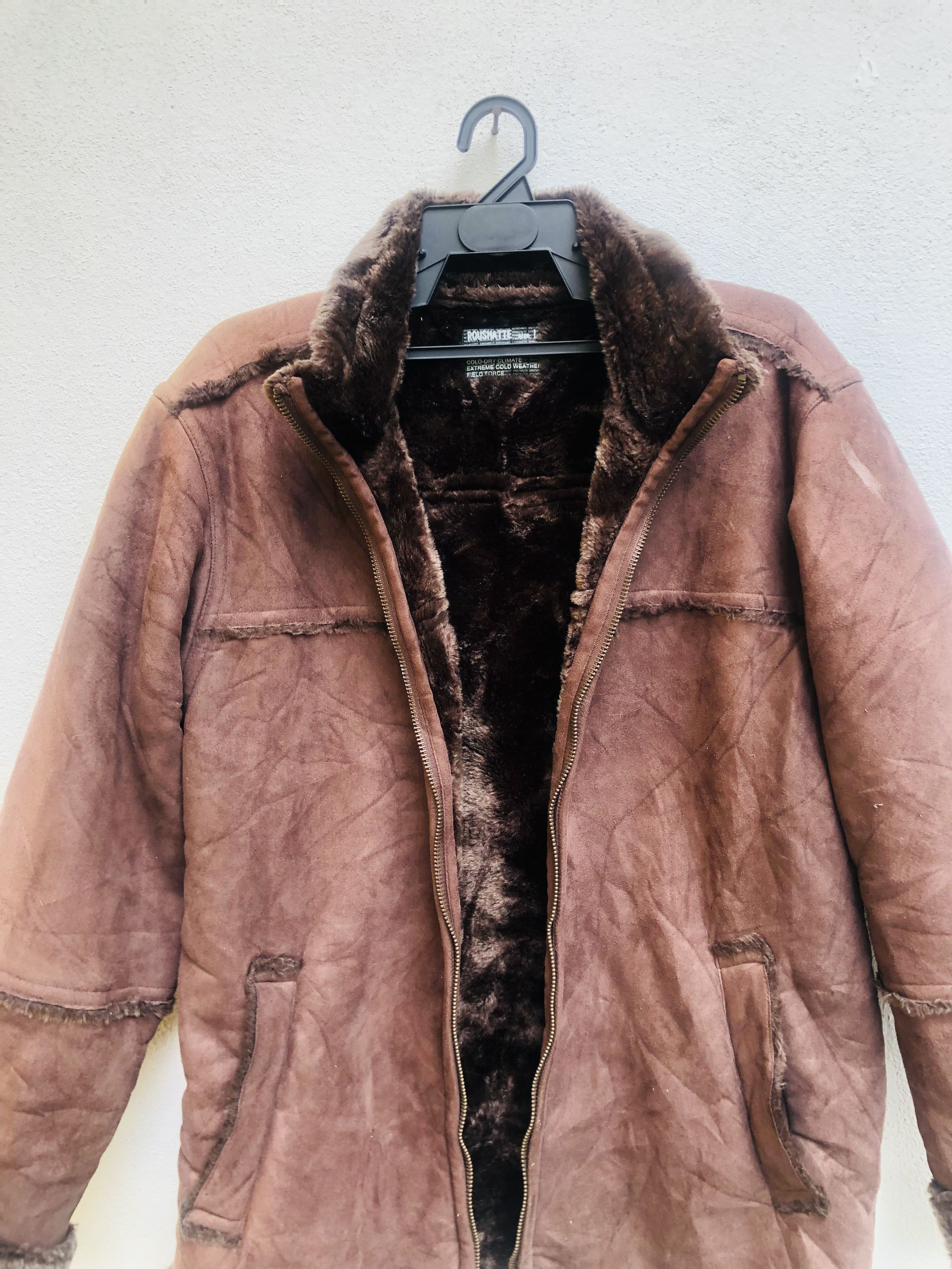 Japanese Brand × Vintage Vintage Roushatte Leather Jacket Designed Fashion Style Size US L / EU 52-54 / 3 - 3 Thumbnail