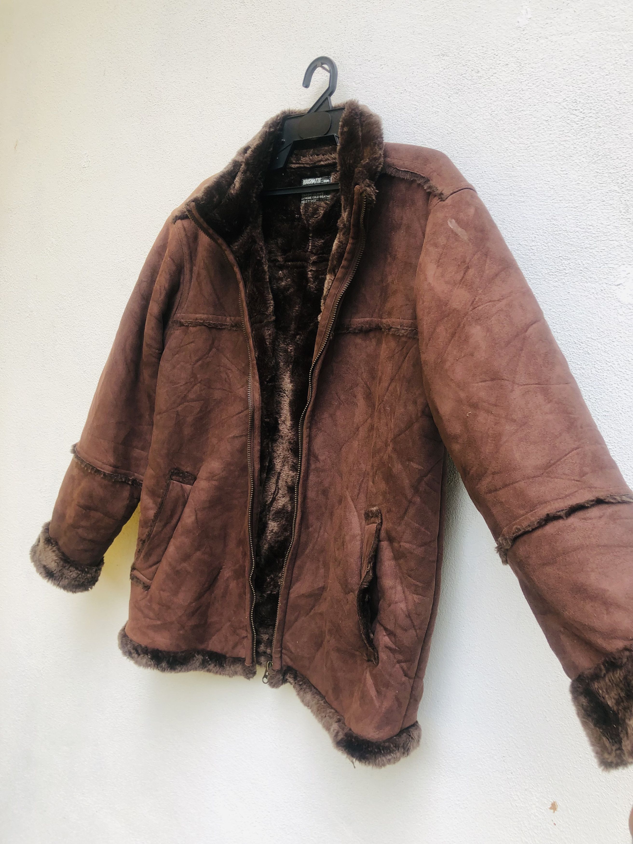 Japanese Brand × Vintage Vintage Roushatte Leather Jacket Designed Fashion Style Size US L / EU 52-54 / 3 - 8 Thumbnail