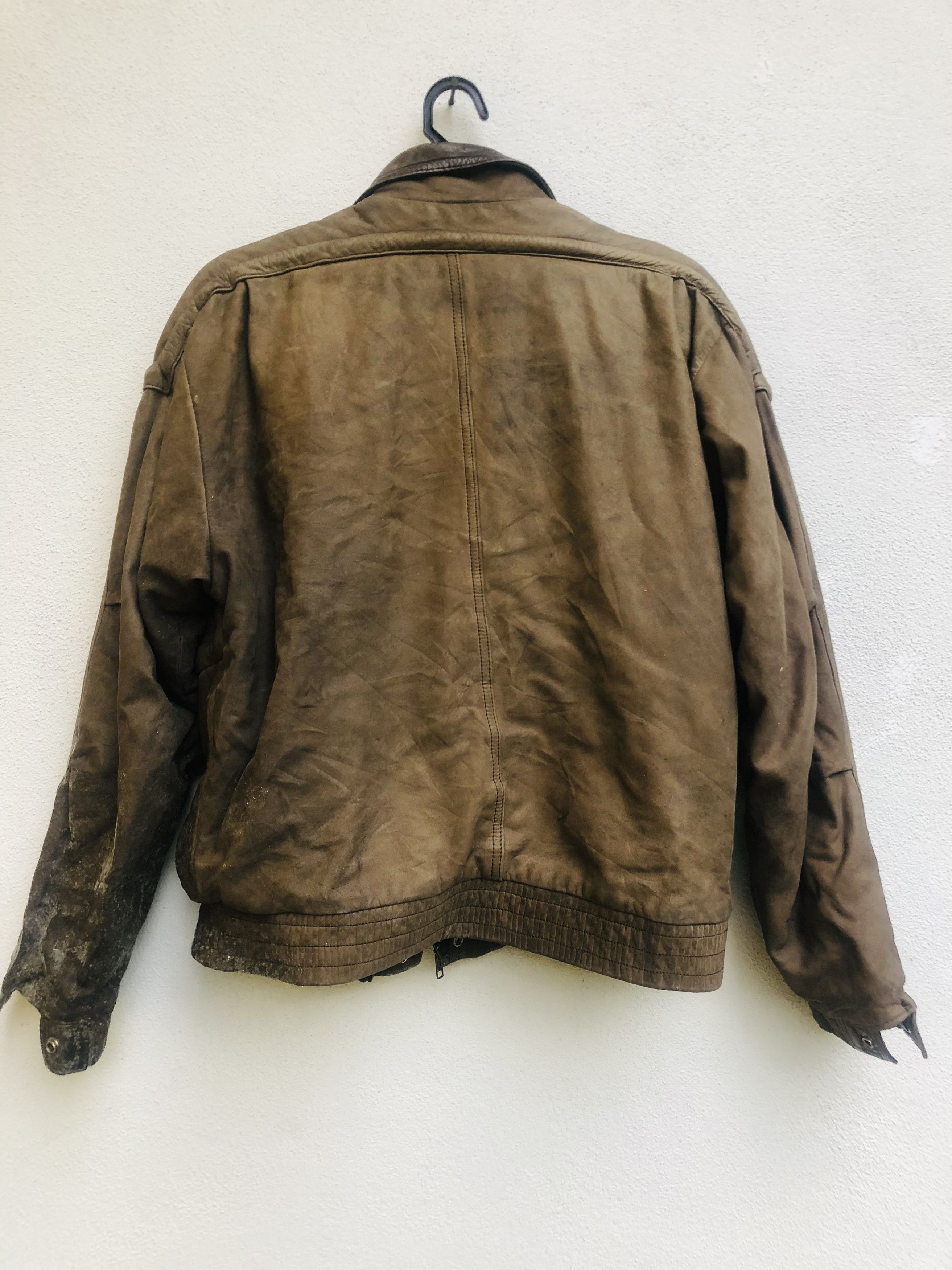 Japanese Brand × Vintage Vintage U2 Wear Me Out Leather Jacket Designed Style Size US L / EU 52-54 / 3 - 2 Thumbnail