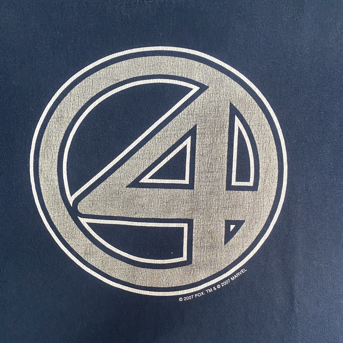Marvel Comics Vintage 2007 Fantastic Four Marvel Movie Promo Tee Size US L / EU 52-54 / 3 - 5 Thumbnail