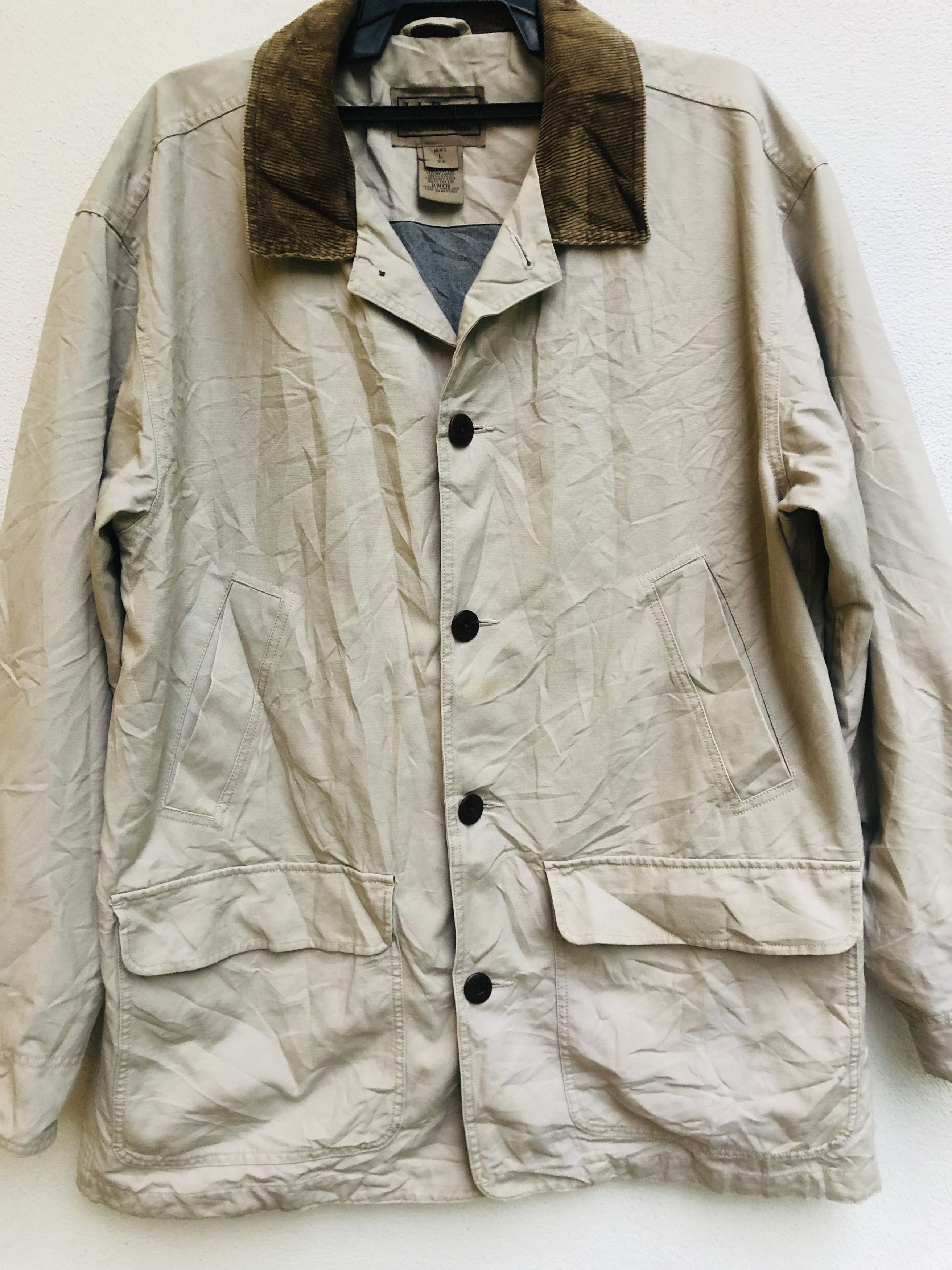 L.L. Bean × Vintage Vintage L.L.Bean Streetwear Fashion Style Jacket Size US XL / EU 56 / 4 - 4 Thumbnail