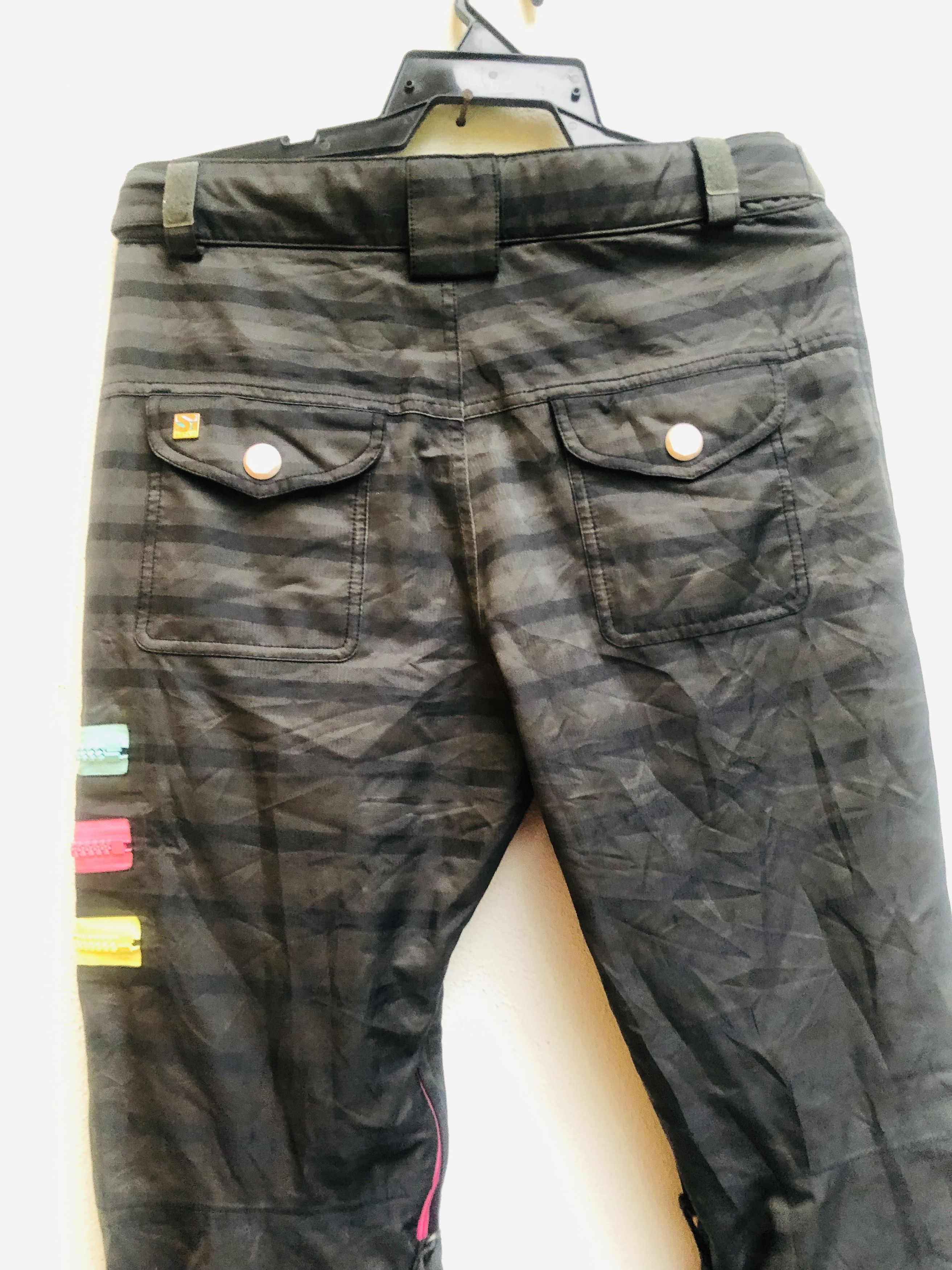 Japanese Brand × Vintage Vintage Sistaj Zipper Ski Fashion Style Pant Size US 32 / EU 48 - 4 Thumbnail