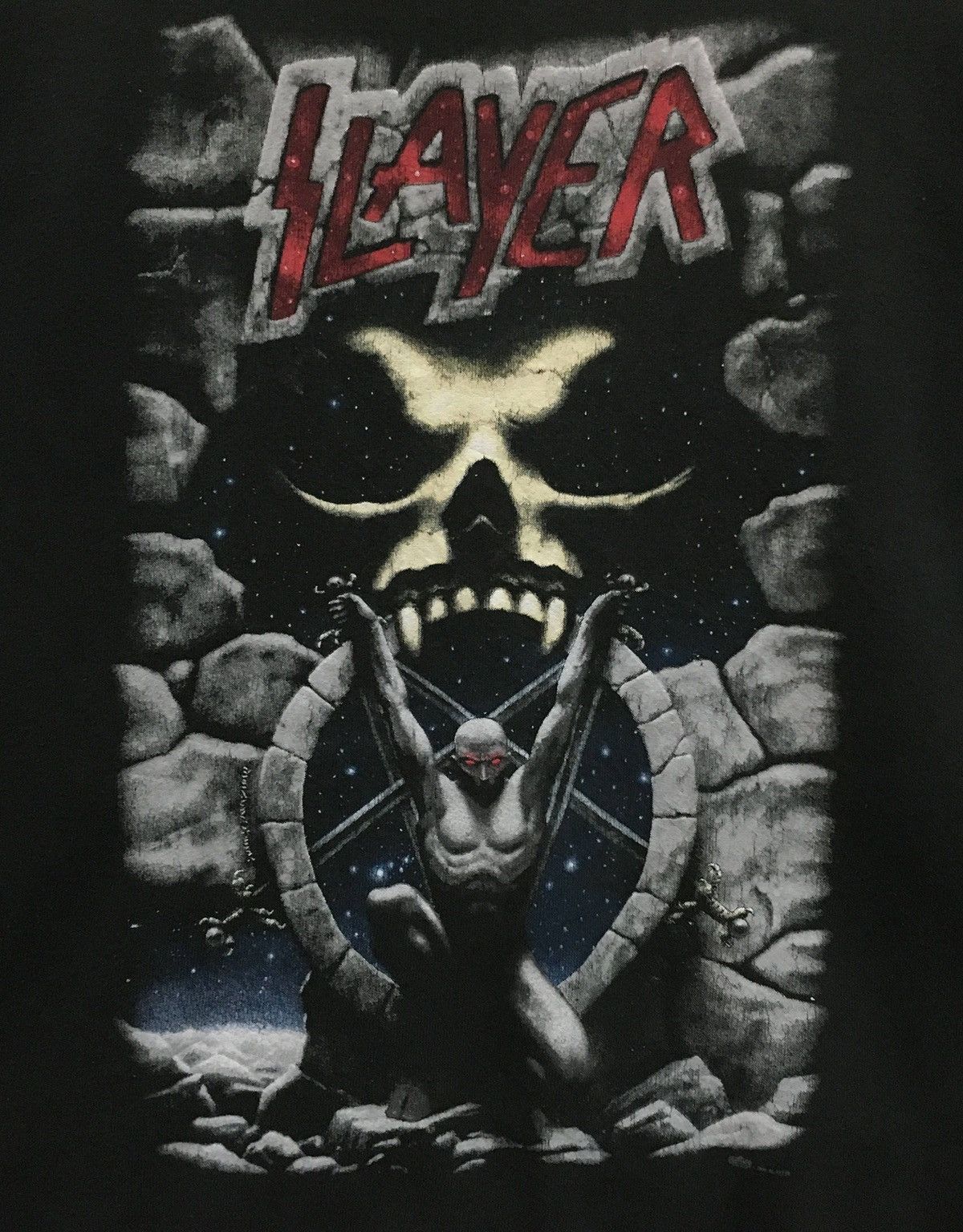 Band Tees vintage slayer live intrusion 90s jumper pullover sweatshir Size US M / EU 48-50 / 2 - 4 Thumbnail