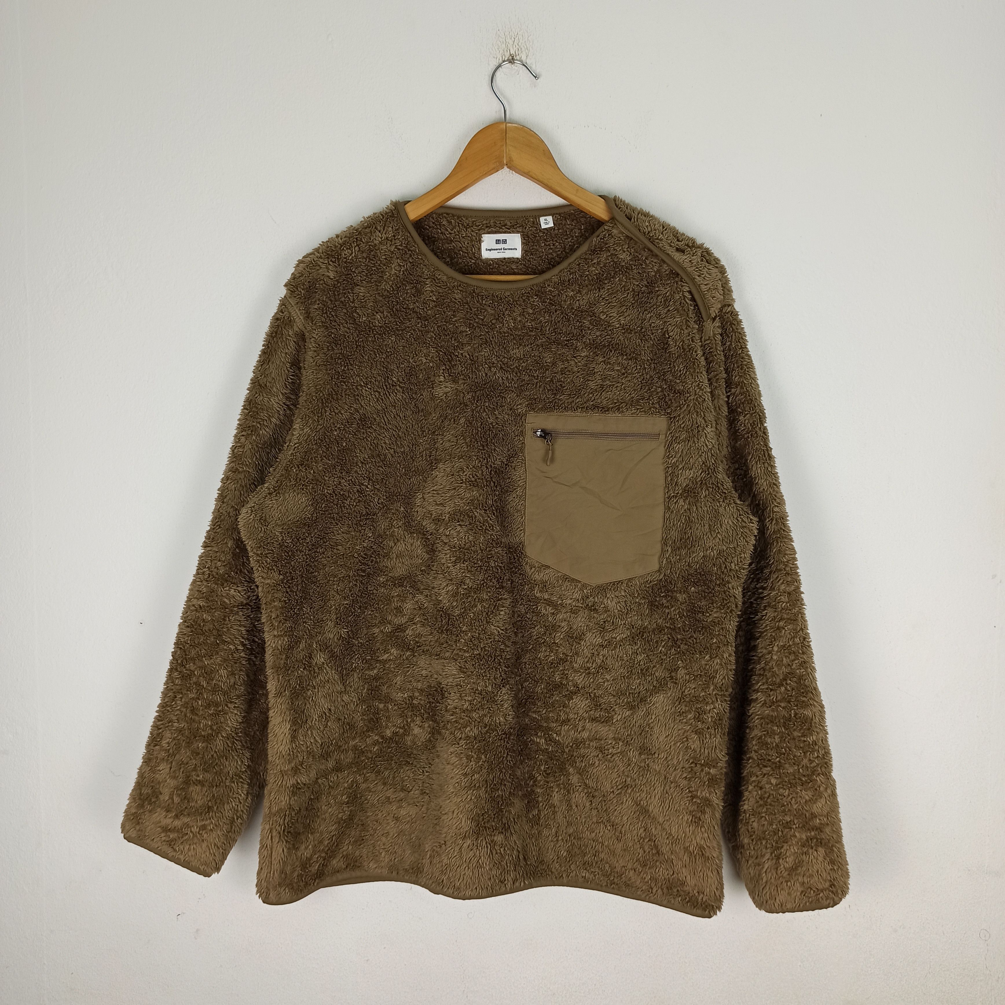 Engineered Garments × Uniqlo Engineered Garments X Uniqlo Fleece Sweatshirt Size US XL / EU 56 / 4 - 2 Thumbnail