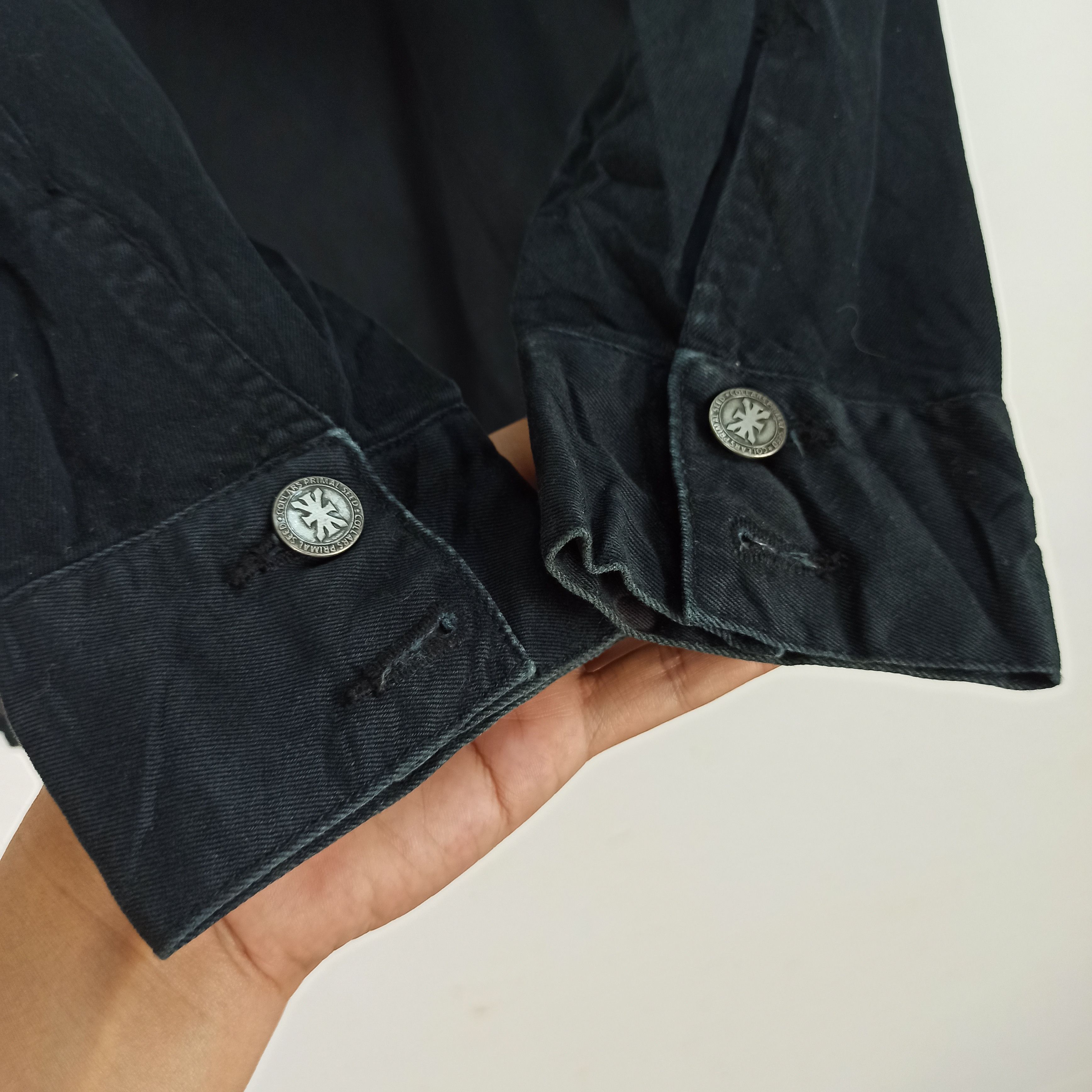 If Six Was Nine Rare Collars Primal Seed Jacket " Hells Motor Engineer Club" Size US L / EU 52-54 / 3 - 10 Thumbnail