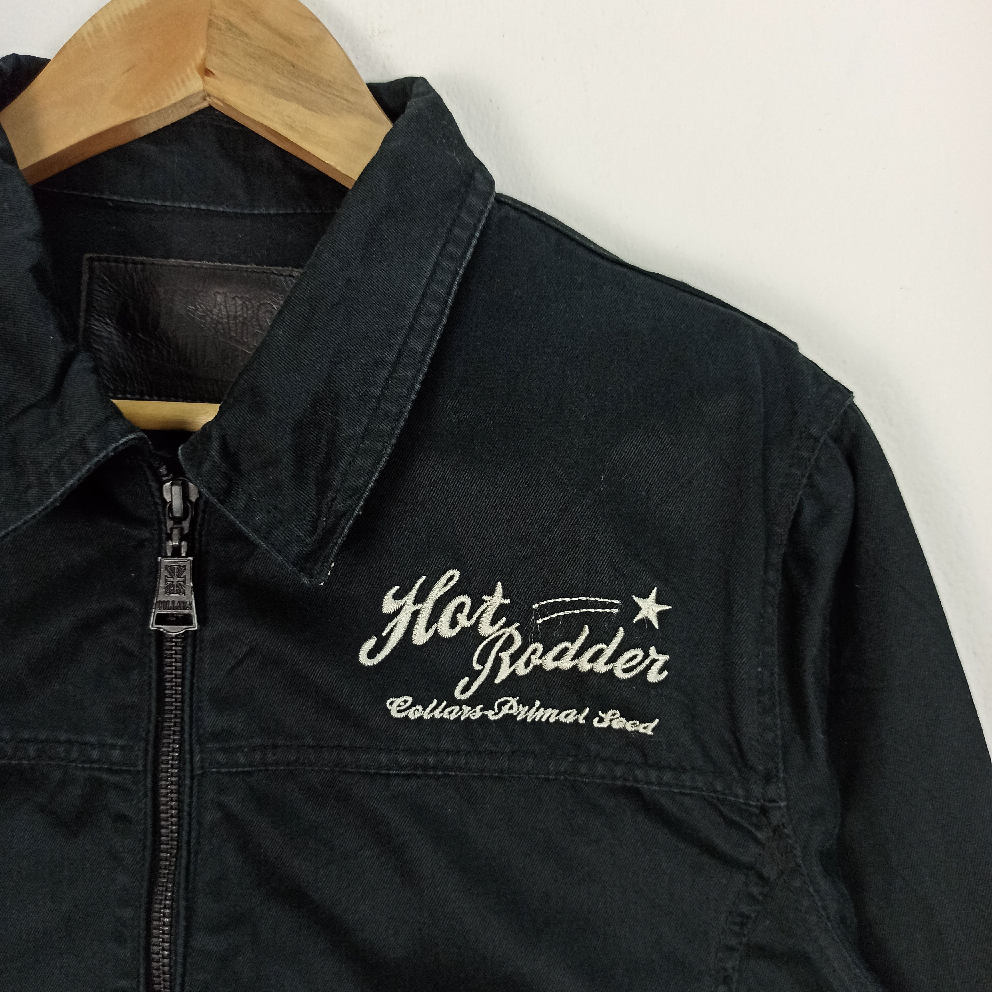 If Six Was Nine Rare Collars Primal Seed Jacket " Hells Motor Engineer Club" Size US L / EU 52-54 / 3 - 6 Thumbnail
