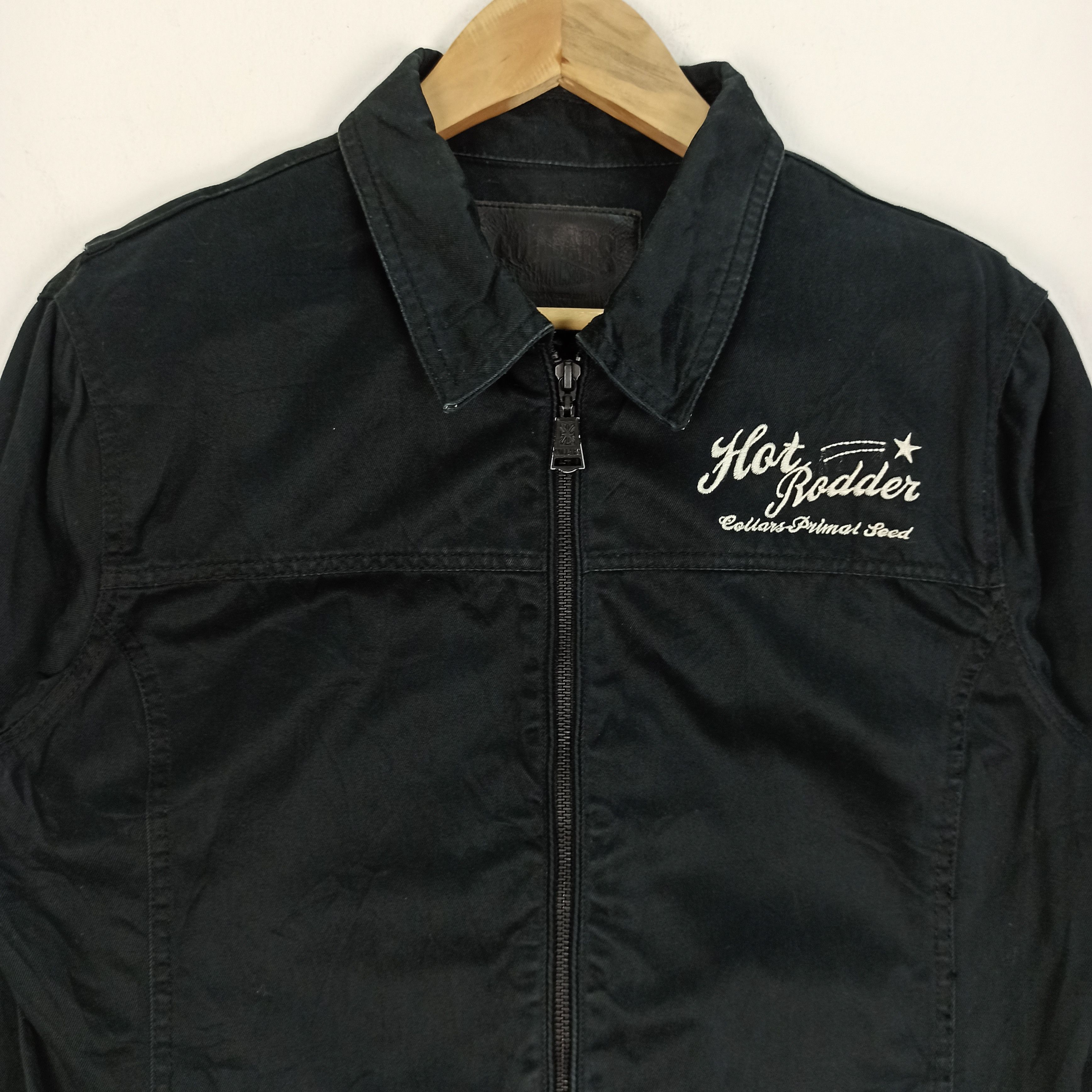 If Six Was Nine Rare Collars Primal Seed Jacket " Hells Motor Engineer Club" Size US L / EU 52-54 / 3 - 5 Thumbnail
