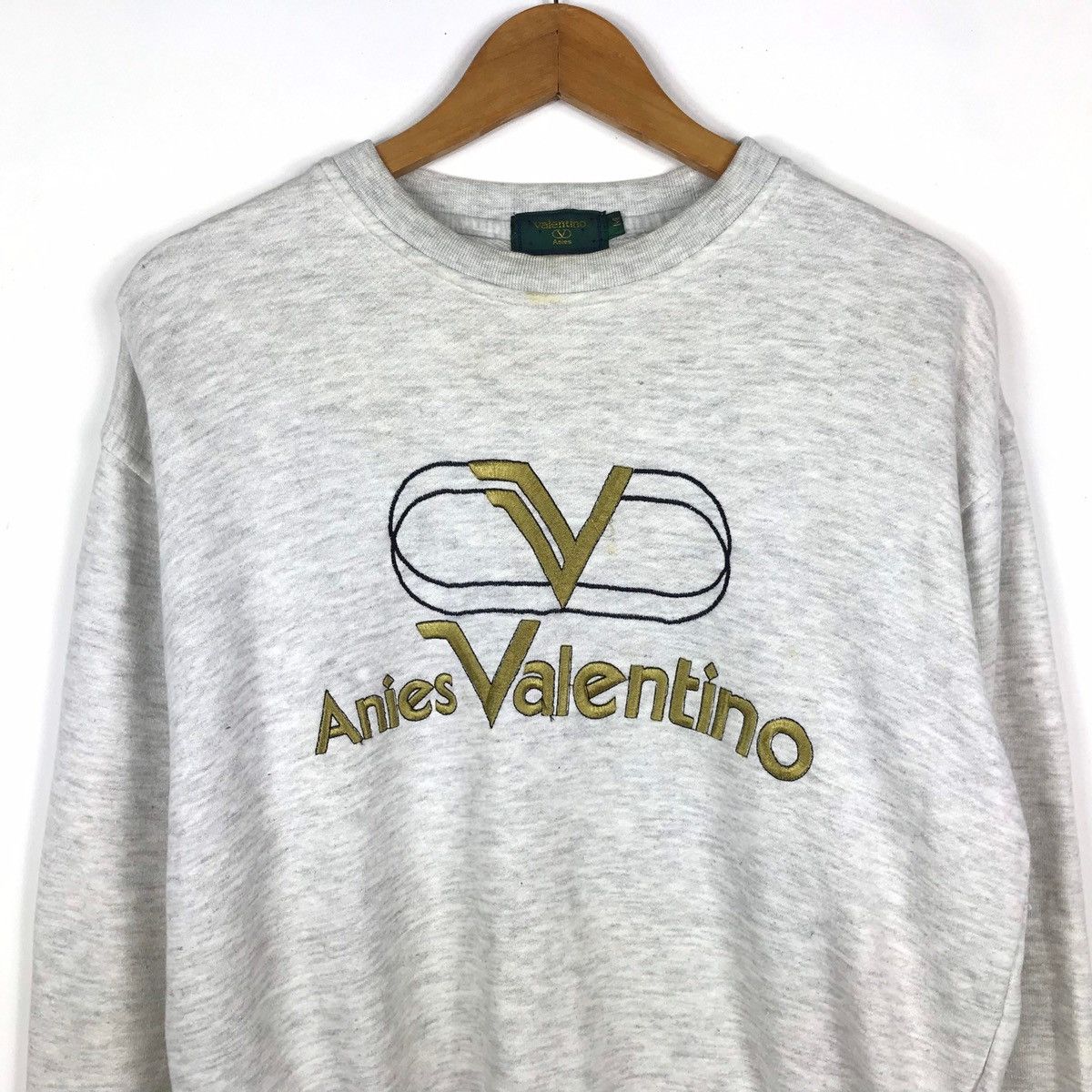 Vintage vintage anies valentino jumper pullover sweatshirt Size US M / EU 48-50 / 2 - 2 Preview