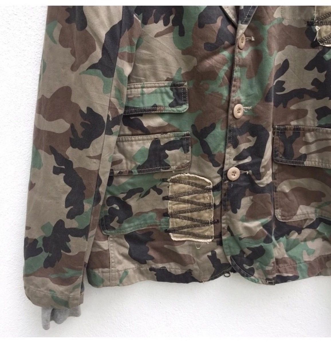If Six Was Nine × Le Grande Bleu (L.G.B.) 💥AcceptOffer⏰Vintage Camo Triple Five Soul Jacket Size US M / EU 48-50 / 2 - 7 Thumbnail