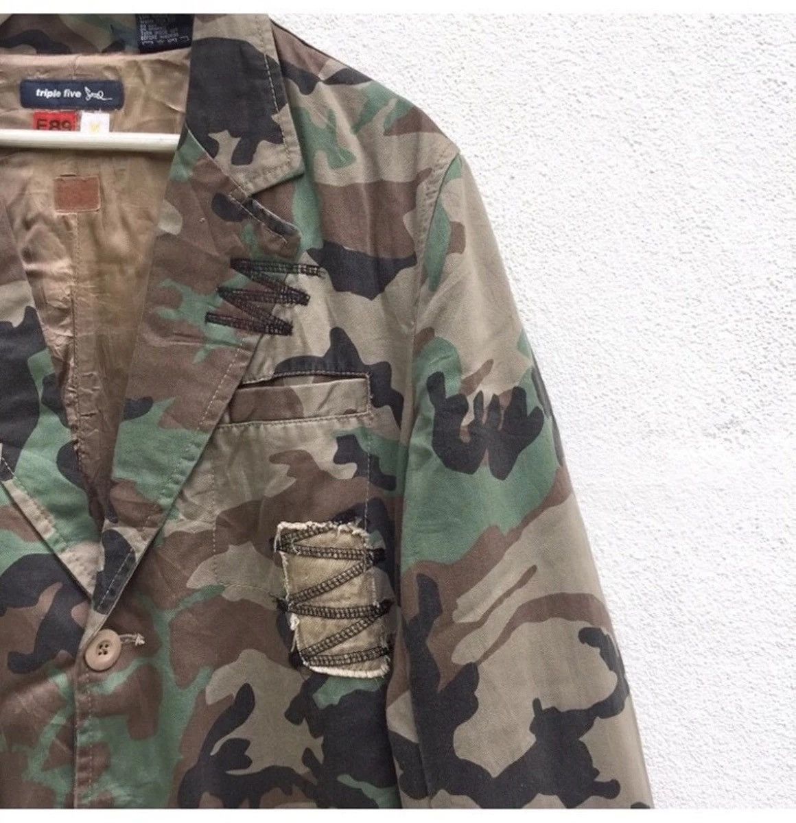 If Six Was Nine × Le Grande Bleu (L.G.B.) 💥AcceptOffer⏰Vintage Camo Triple Five Soul Jacket Size US M / EU 48-50 / 2 - 6 Thumbnail
