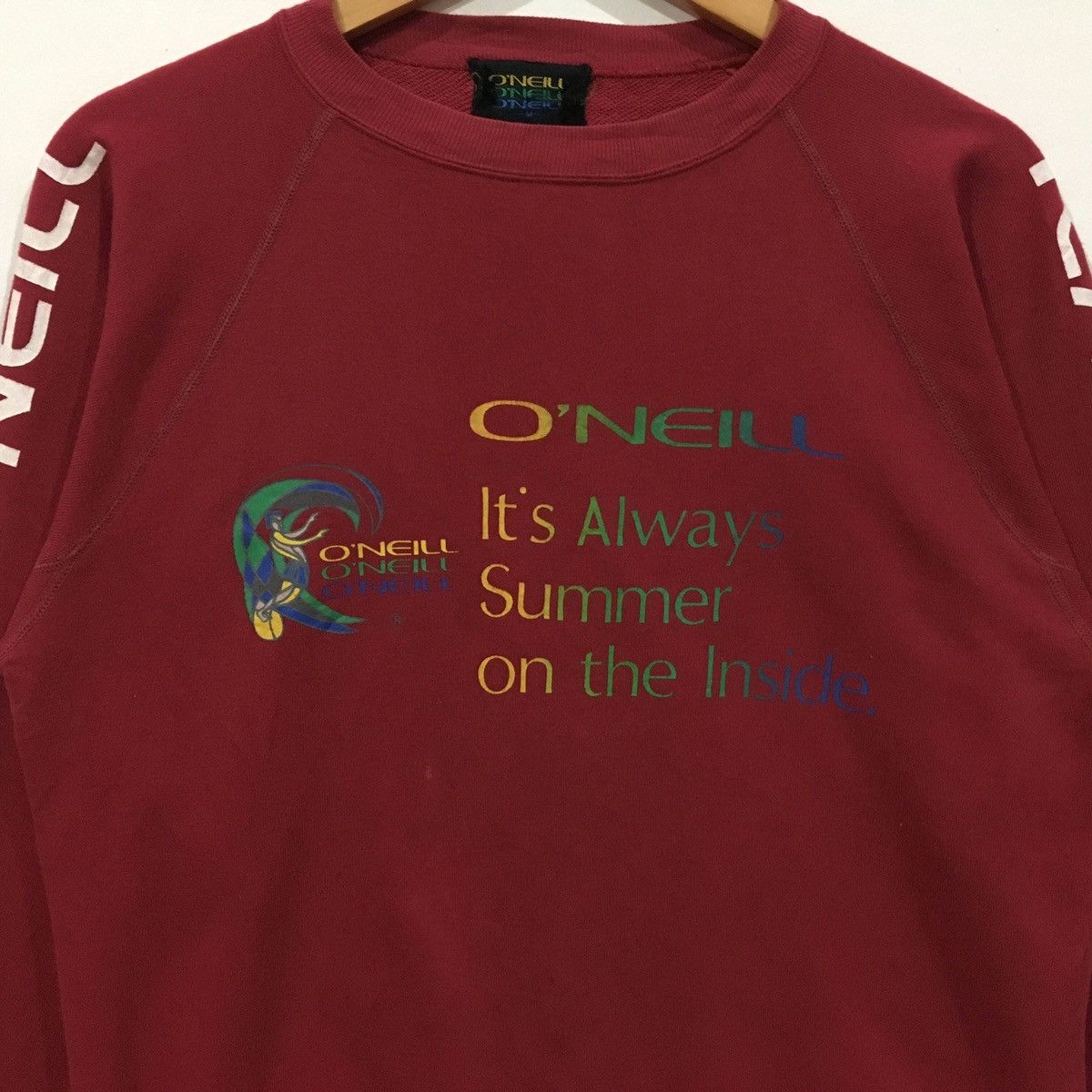 O'Neill vintage oneill big logo jumper pullover sweatshirt Size US M / EU 48-50 / 2 - 3 Thumbnail