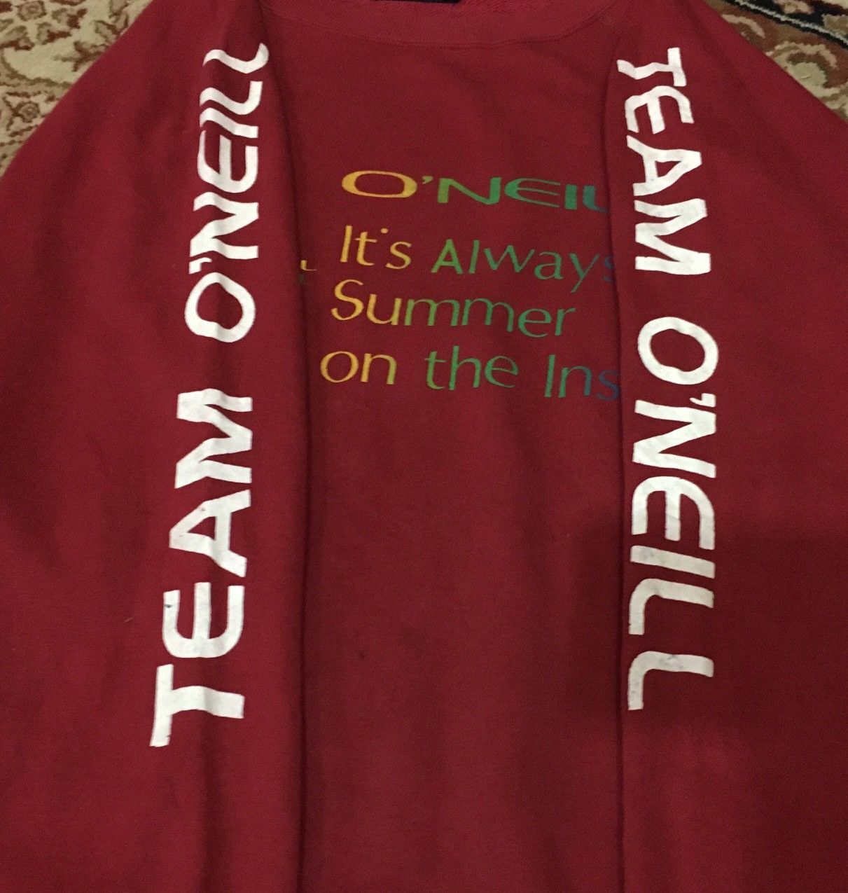 O'Neill vintage oneill big logo jumper pullover sweatshirt Size US M / EU 48-50 / 2 - 4 Thumbnail