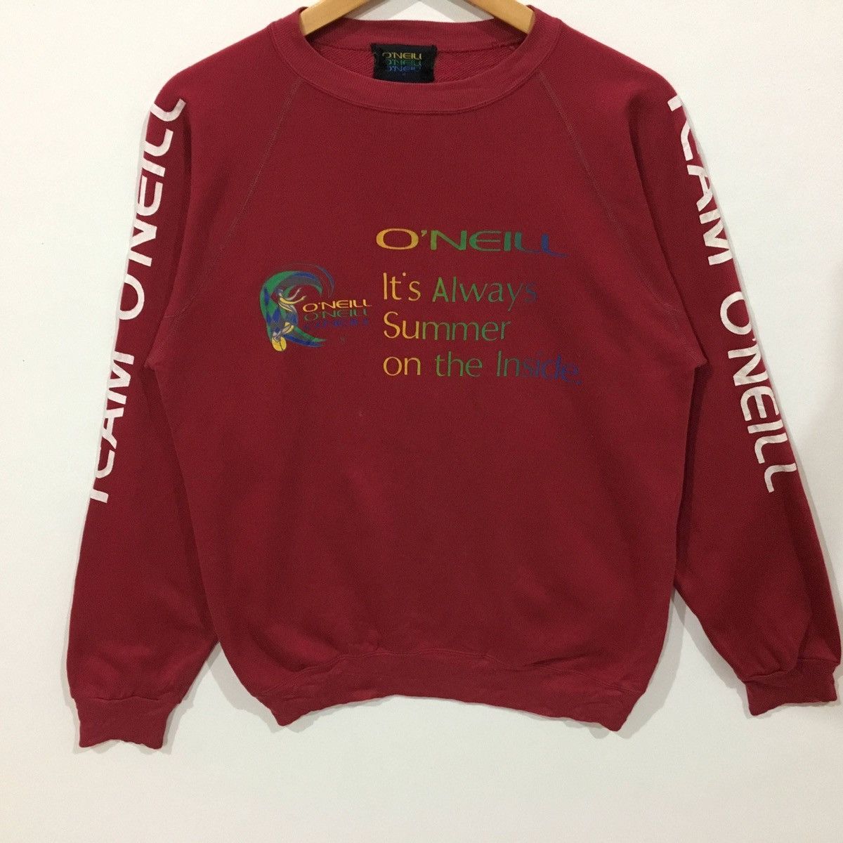 O'Neill vintage oneill big logo jumper pullover sweatshirt Size US M / EU 48-50 / 2 - 2 Thumbnail