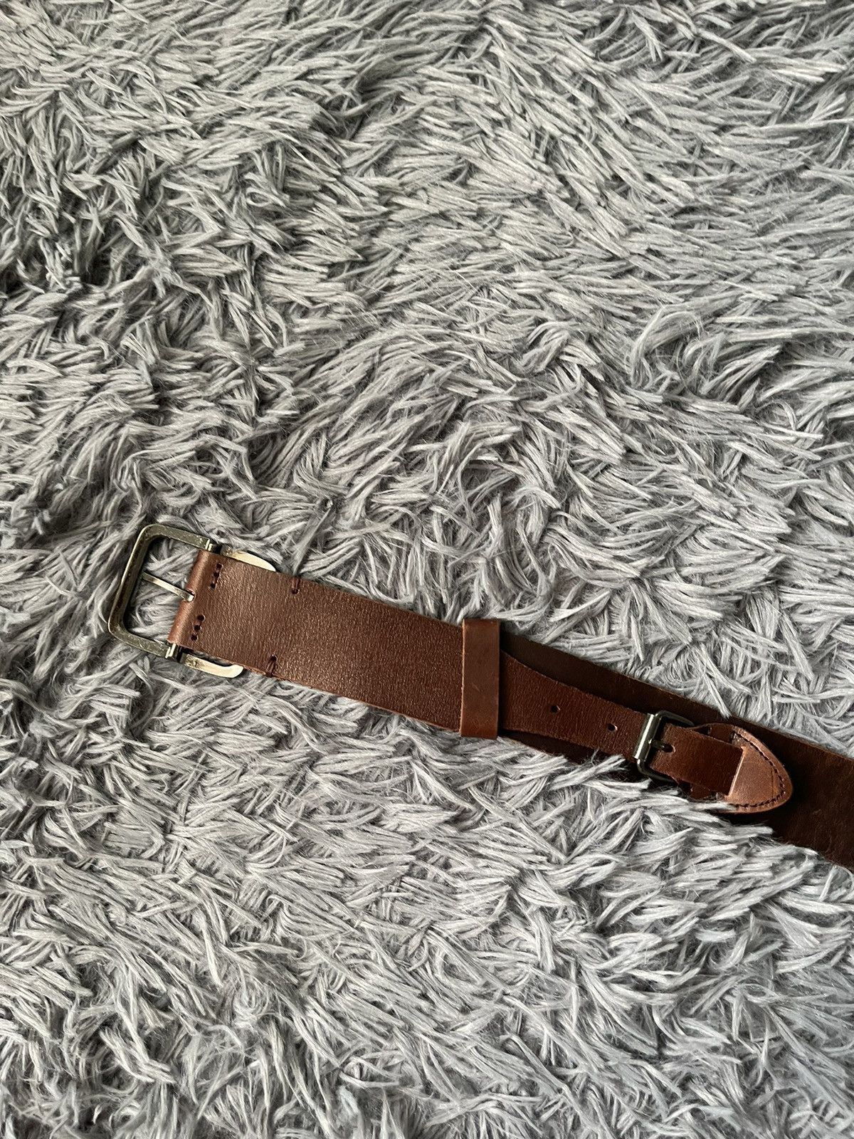 Cowboy Equipment × Oxbow × Vintage Oxbow Y2K vintage western leather belt 100cm Size 32 - 6 Thumbnail